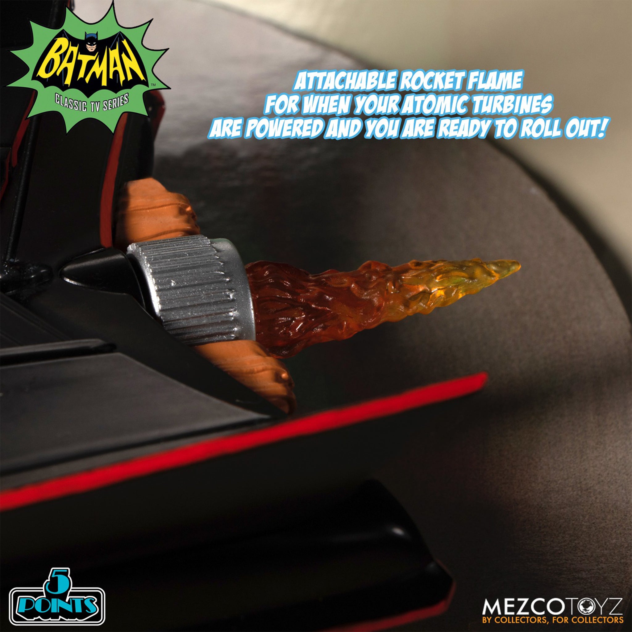 Batman 1966 5 Points 7-Figure Deluxe Mezco Toyz Boxed Set – photo 26 of 27