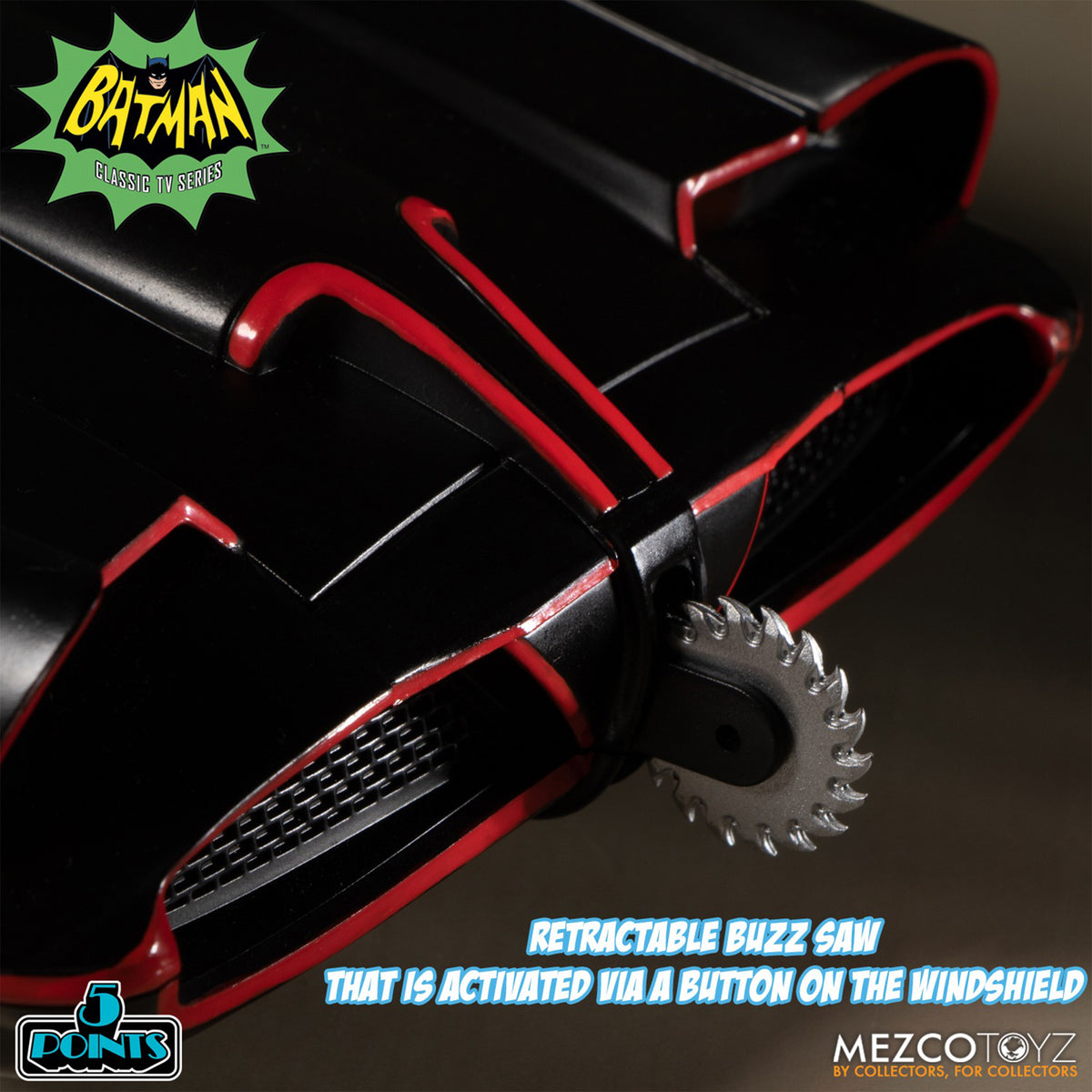 Batman 1966 5 Points 7-Figure Deluxe Mezco Toyz Boxed Set – photo 27 of 27
