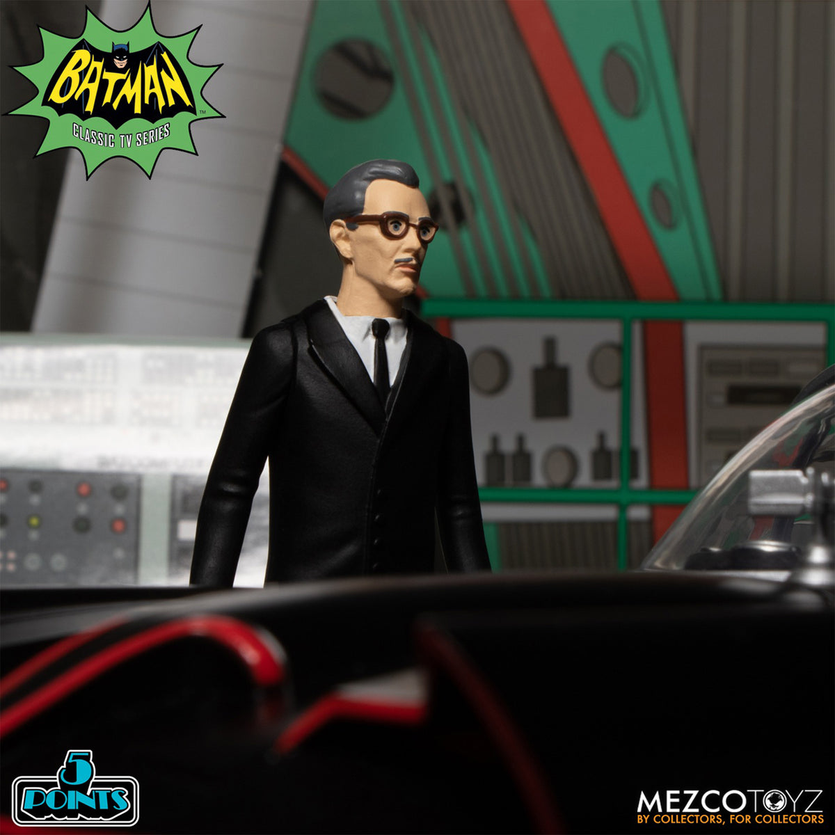 Batman 1966 5 Points 7-Figure Deluxe Mezco Toyz Boxed Set – photo 10 of 27