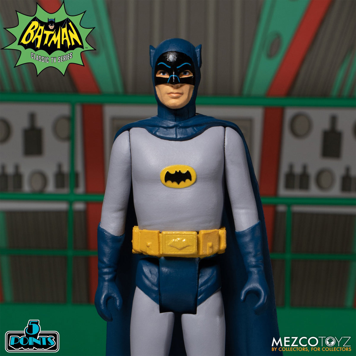 Batman 1966 5 Points 7-Figure Deluxe Mezco Toyz Boxed Set – photo 12 of 27