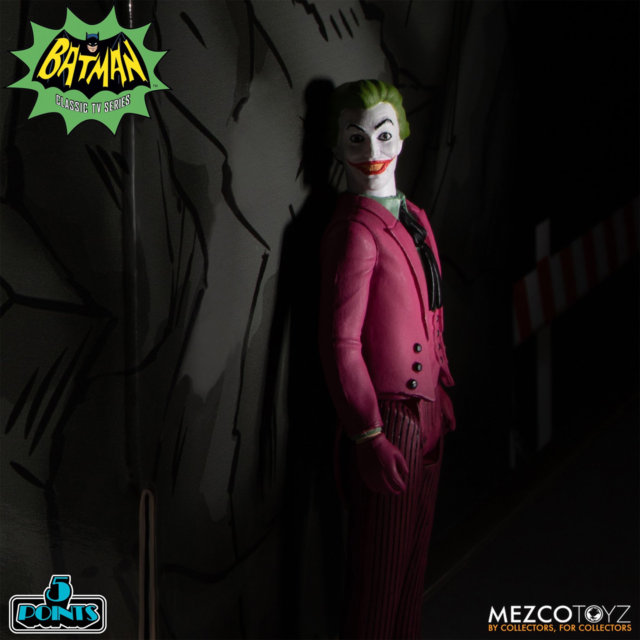 Batman 1966 5 Points 7-Figure Deluxe Mezco Toyz Boxed Set – photo 14 of 27