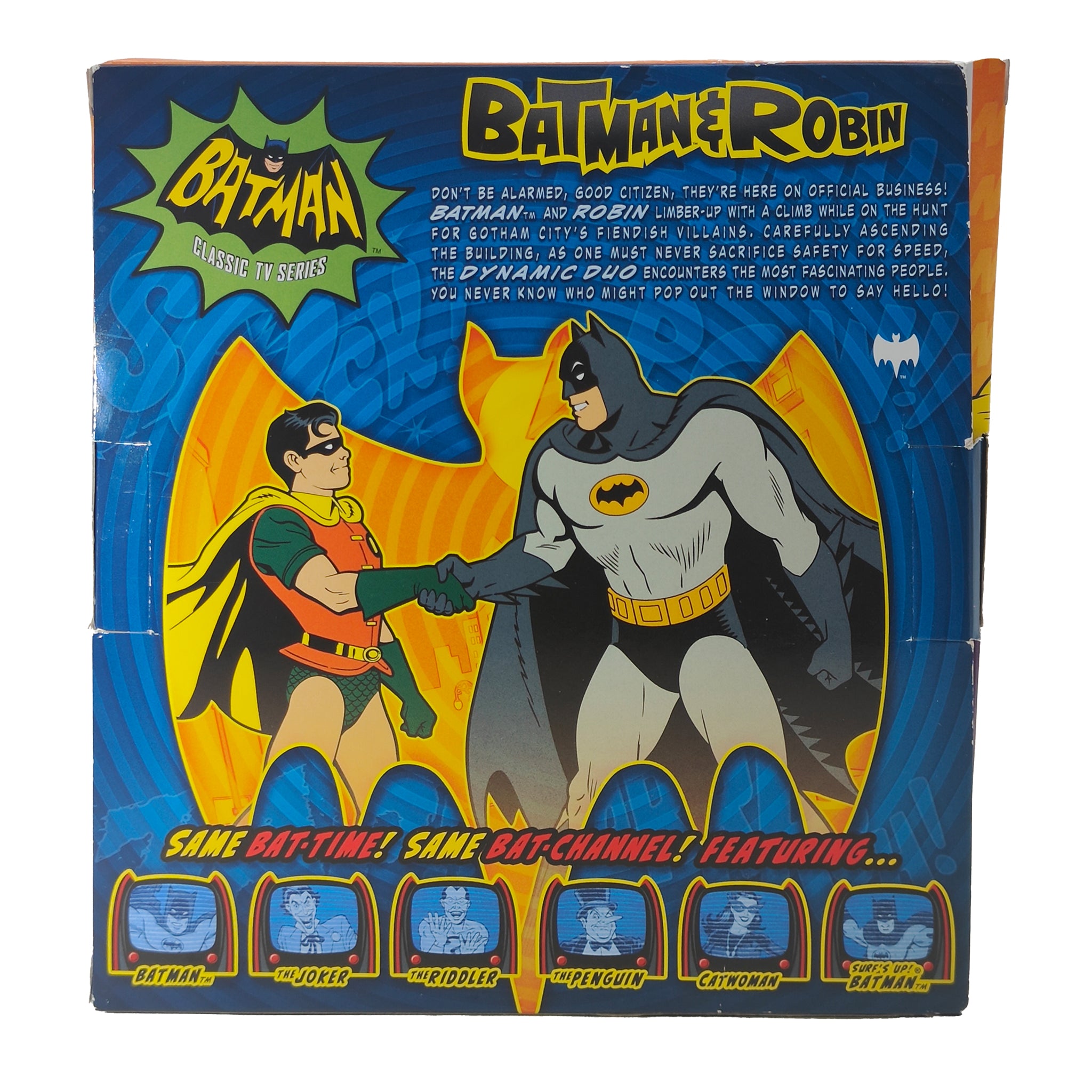 Batman 1966 Classic TV Series Batman and Robin 2 Pack Mattel Figures