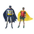 Batman 1966 Classic TV Series Batman and Robin 2 Pack Mattel Figures