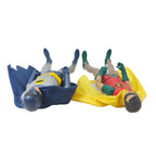 Batman 1966 Classic TV Series Batman and Robin 2 Pack Mattel Figures
