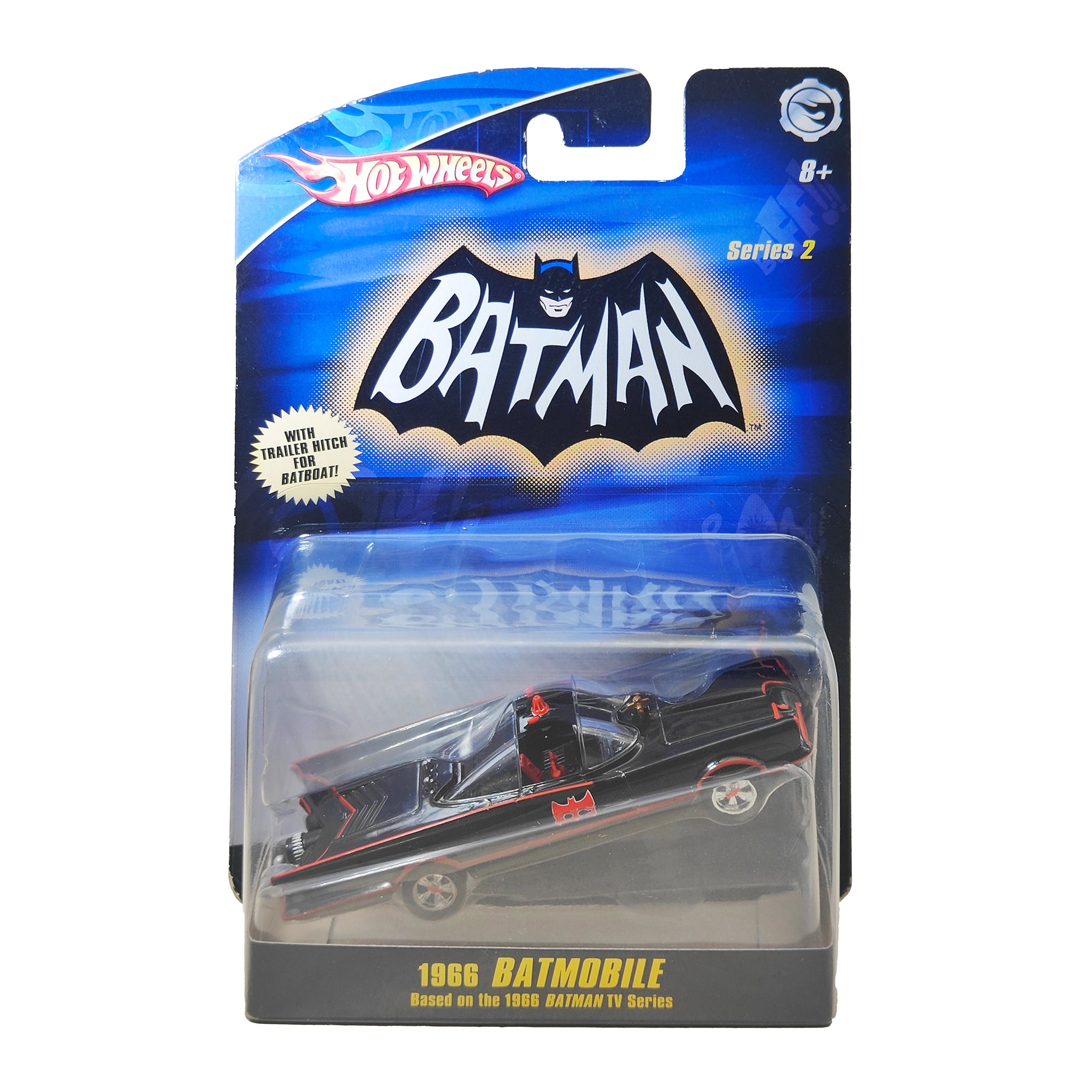 Batman 1966 TV Batmobile Hot Wheels 1/50 Series 2 Diecast Model 2008