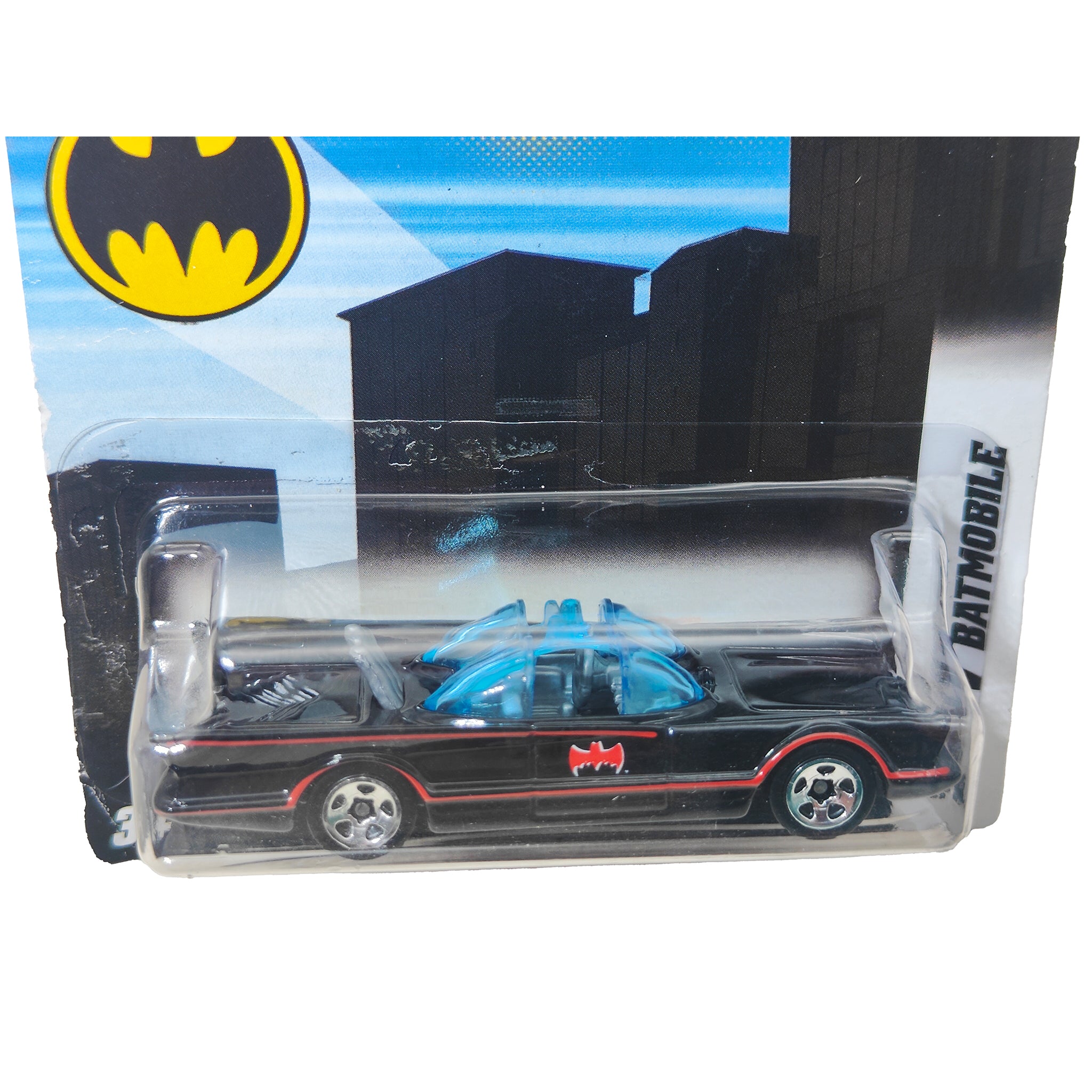 Batman 1966 TV Batmobile Hot Wheels Diecast Car 2011 Series 03 of 08