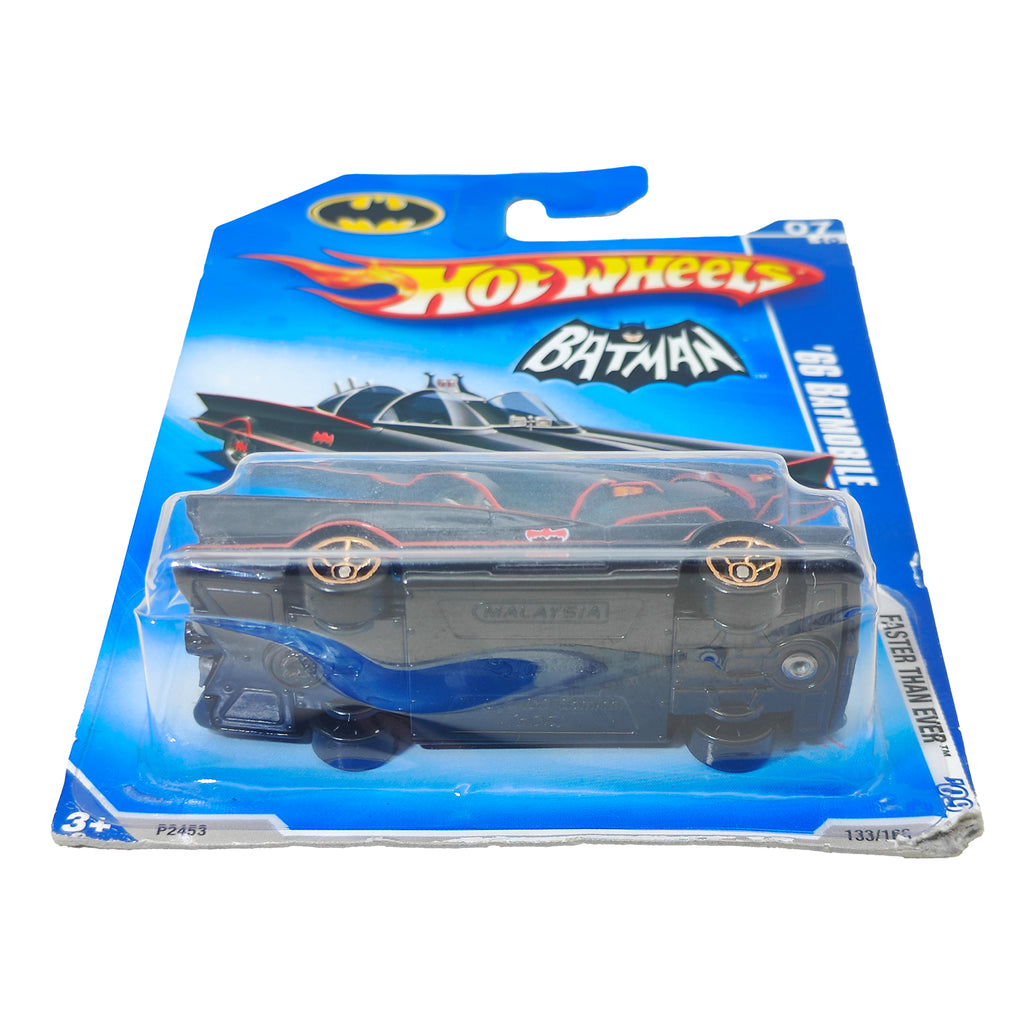 Batman 1966 TV Batmobile Hot Wheels Faster Than Ever Diecast Car 2008