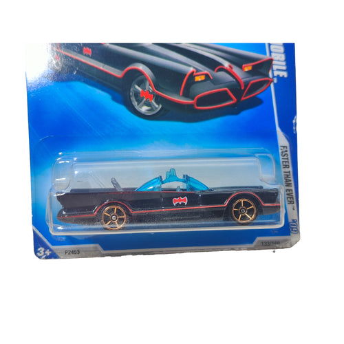 Batman 1966 TV Batmobile Hot Wheels Faster Than Ever Diecast Car 2008