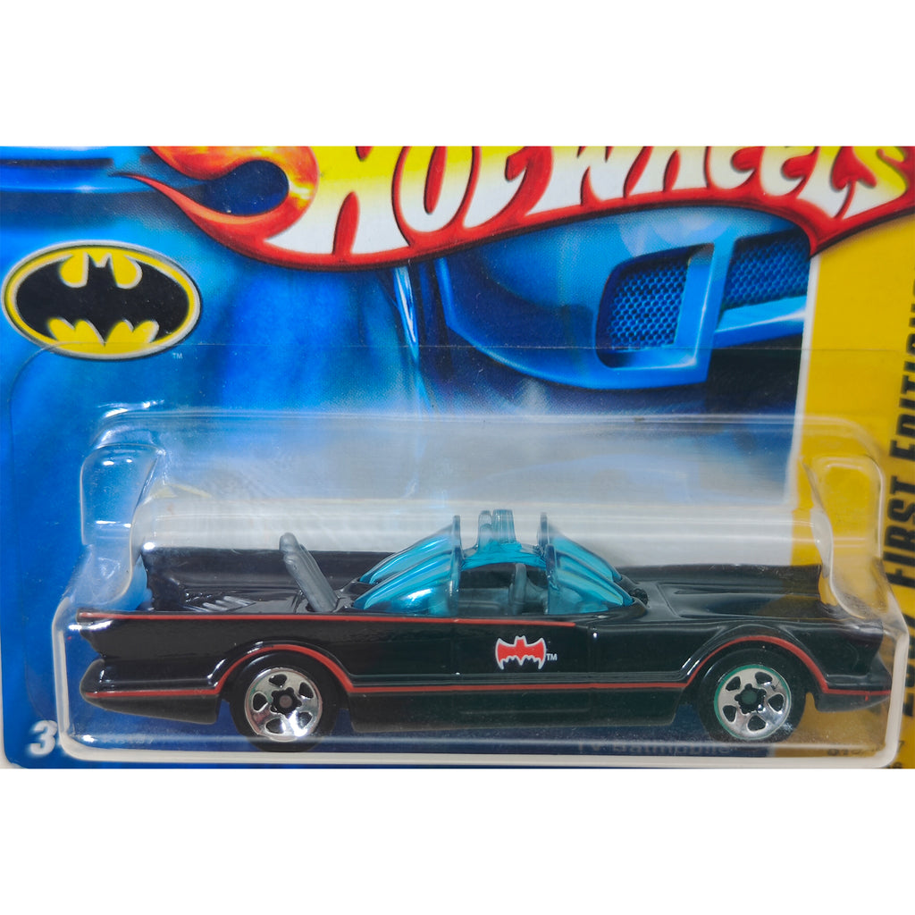 Batman 1966 TV Series Batmobile Hot Wheels First Editions 1:64 Die-Cast 2007