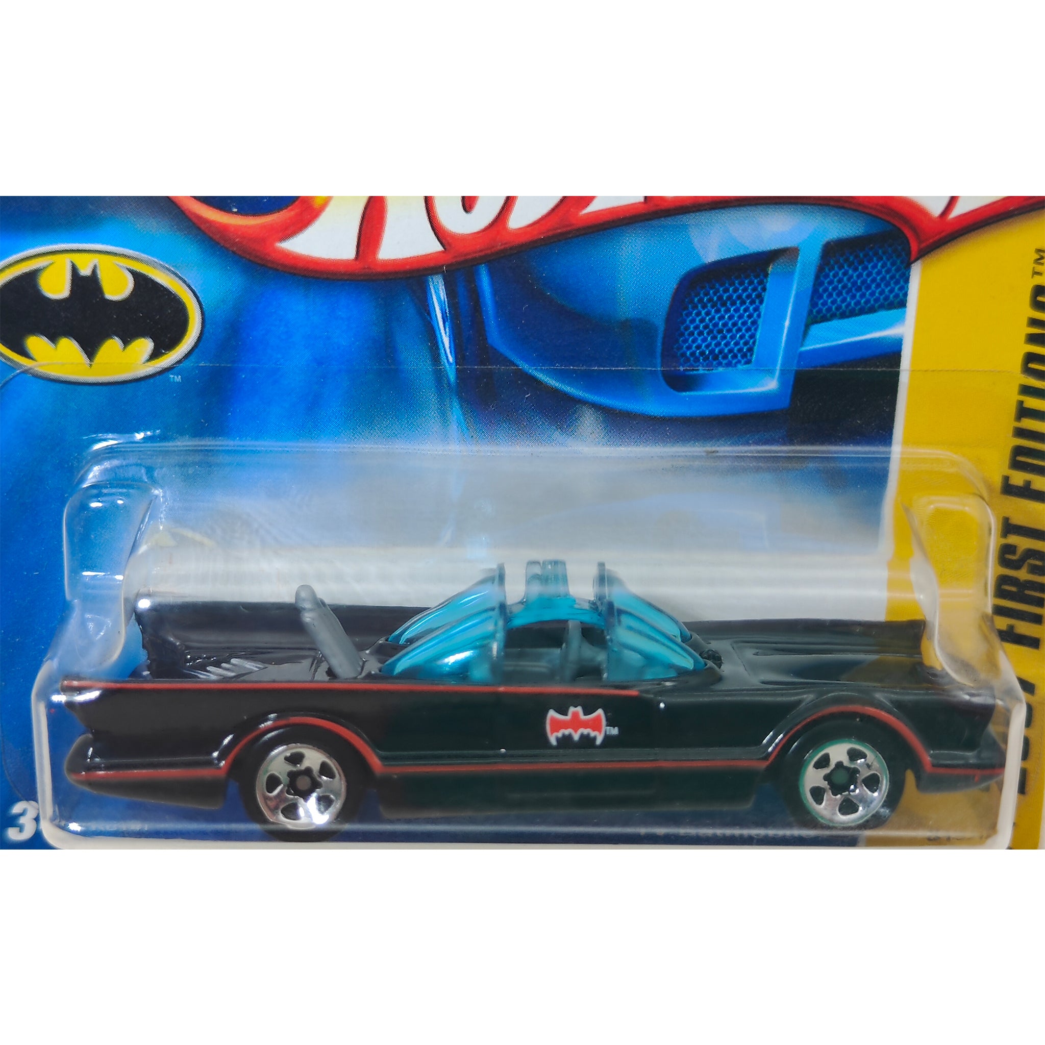 Batman 1966 TV Series Batmobile Hot Wheels First Editions 1:64 Die-Cast 2007