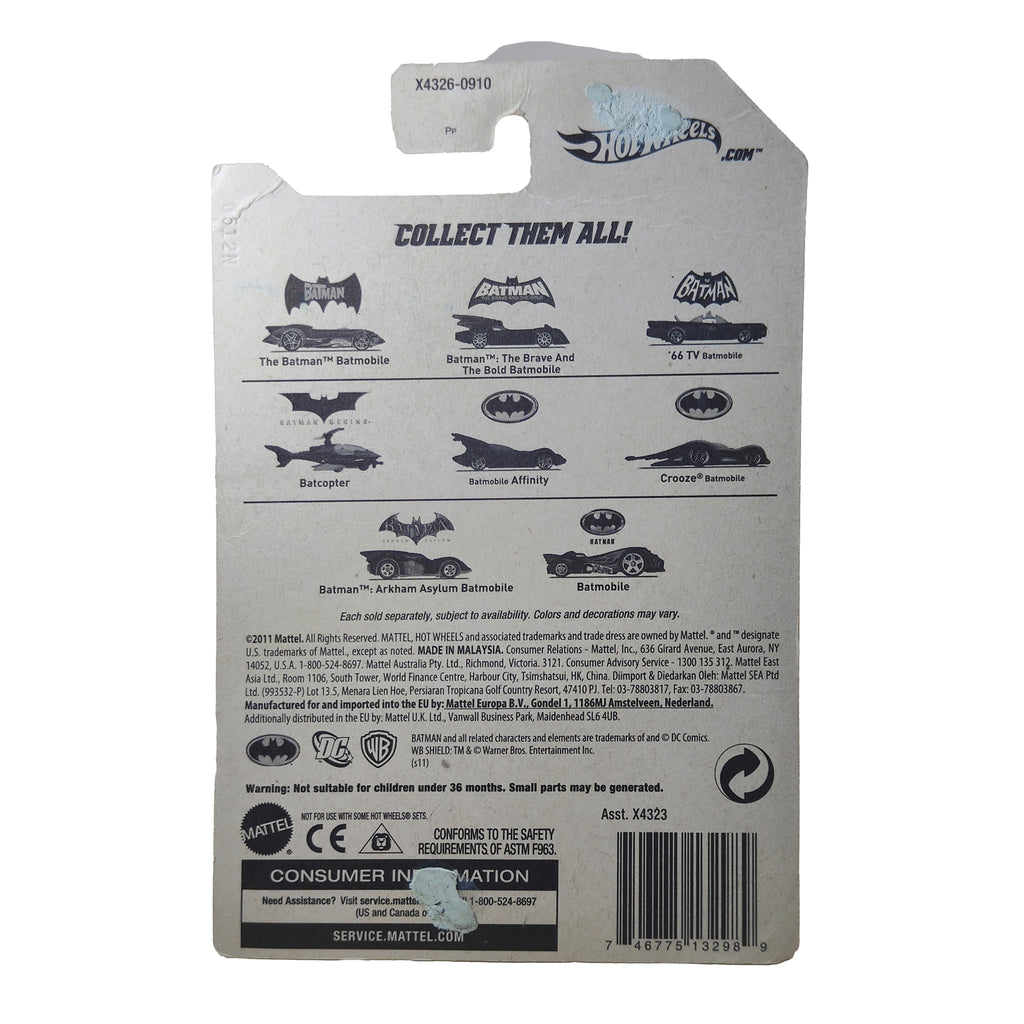 Batman 1966 TV Series Batmobile Hot Wheels Then and Now 1:64 Die-Cast 2011