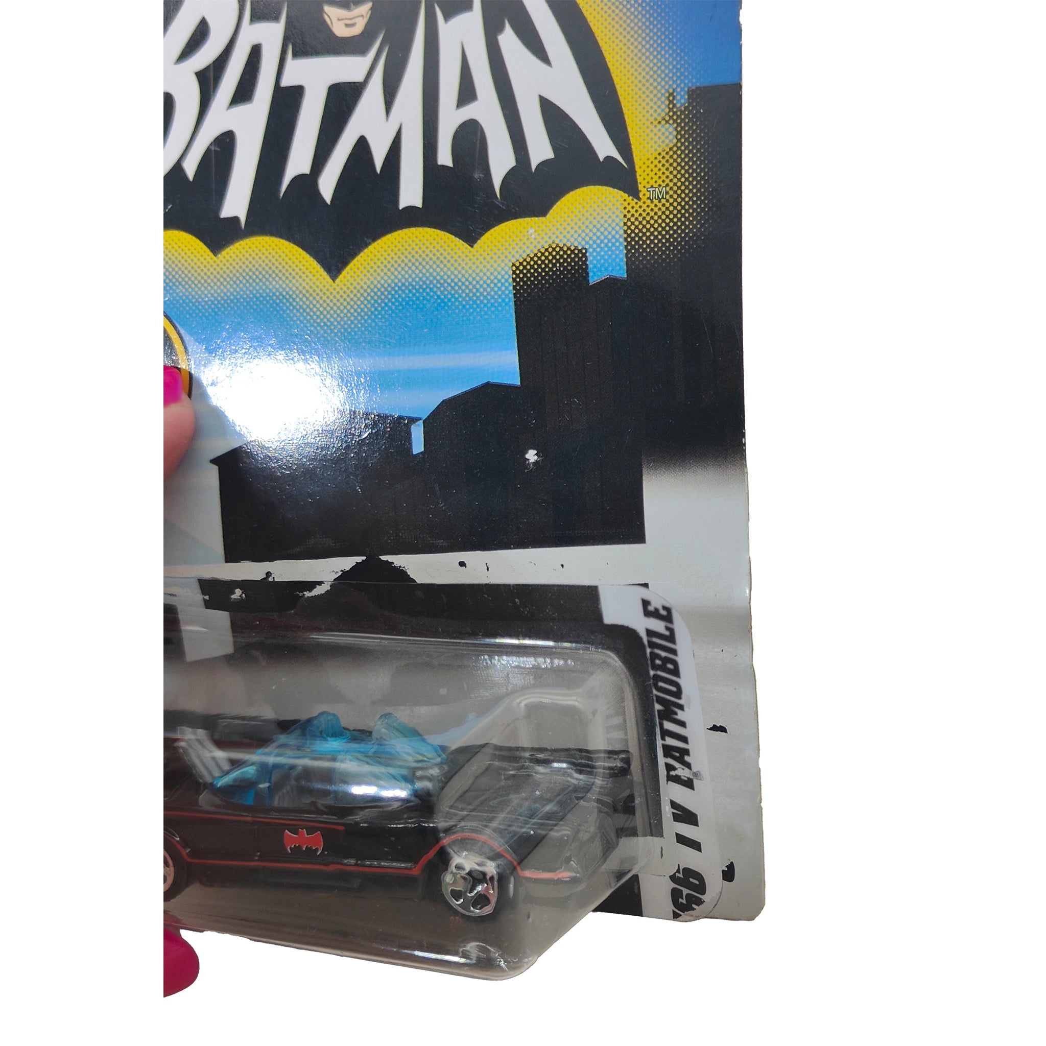 Batman 1966 TV Series Batmobile Hot Wheels Then and Now 1:64 Die-Cast 2011