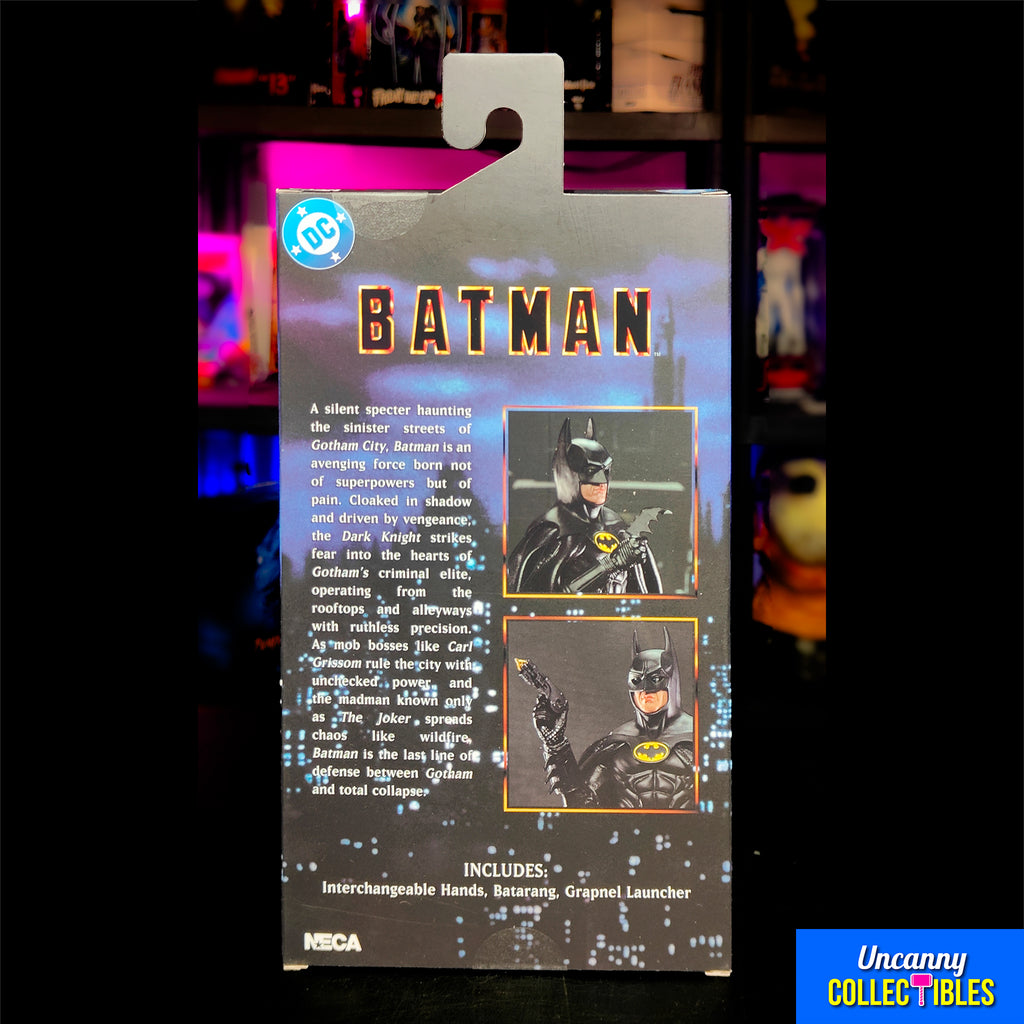 Batman 1989 Michael Keaton Batman Clothed NECA Action Figure