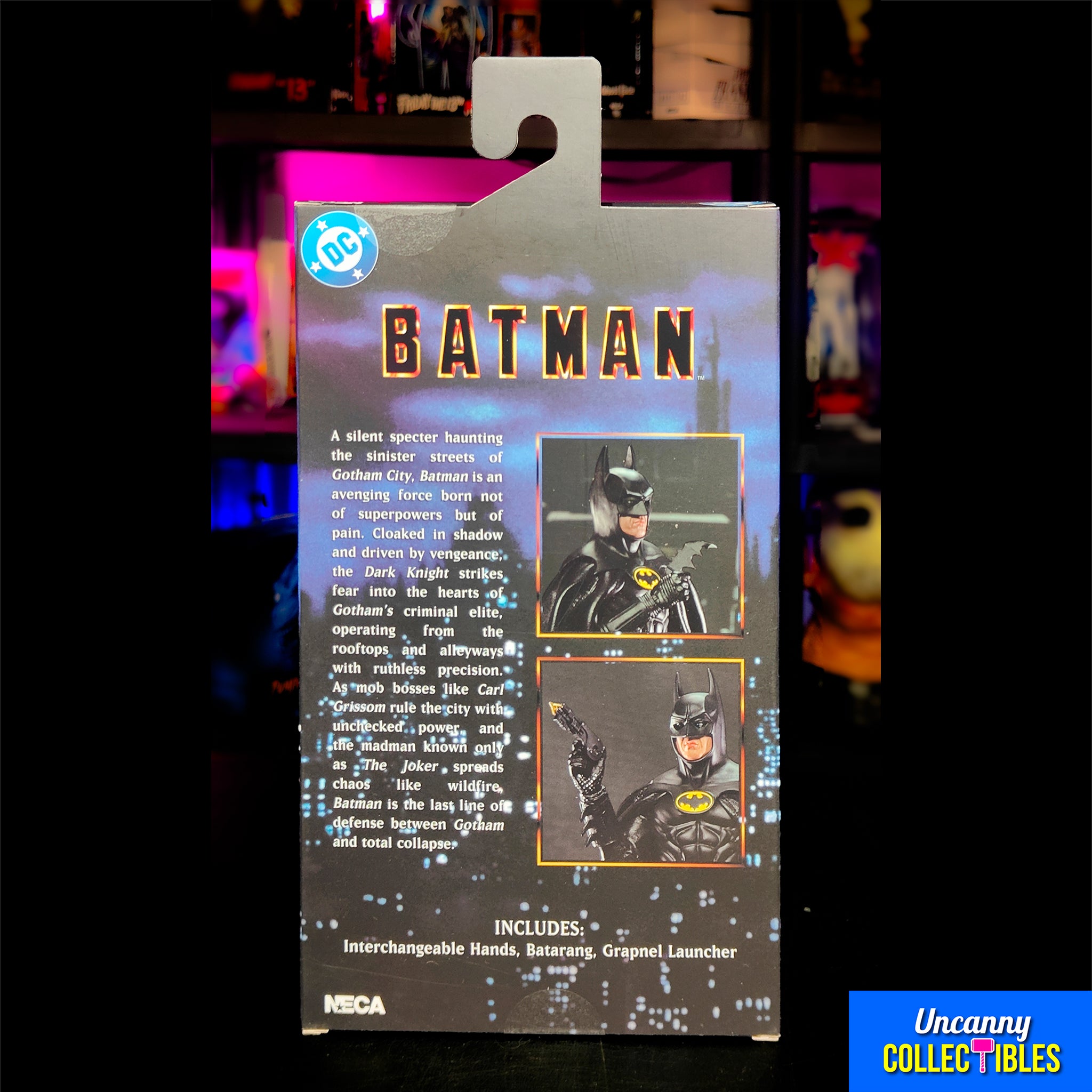 Batman 1989 Michael Keaton Batman Clothed NECA Action Figure