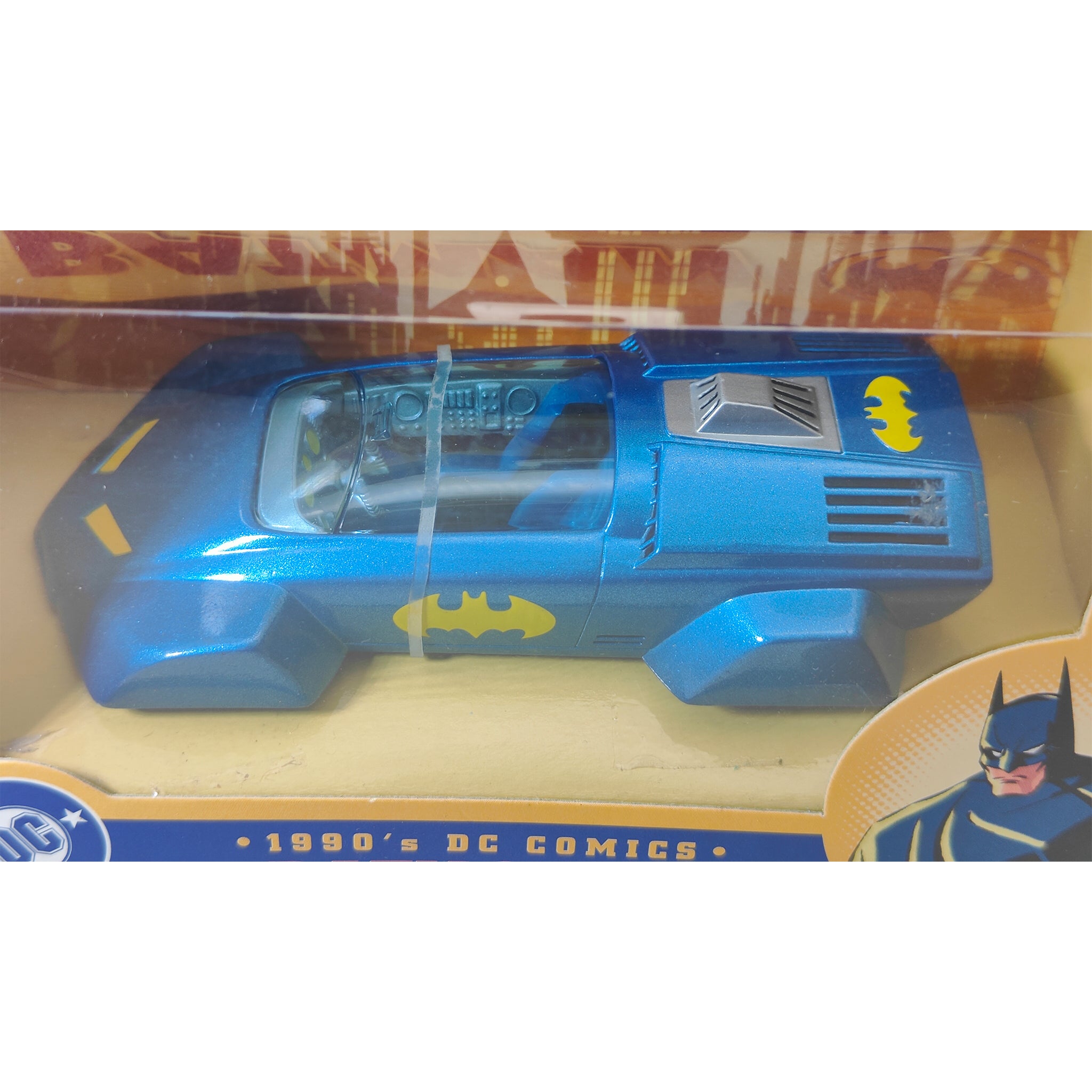 Batman 1990s DC Comics Batmobile 1:43 Corgi Die Cast Vehicle 2005 – Batman, Corgi, 10 cm, 2005, pre-owned collector piece, Uncanny Collectibles Dublin Ireland