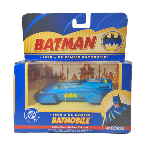 Batman 1990s DC Comics Batmobile 1:43 Corgi Die Cast Vehicle 2005 – Batman, Corgi, 10 cm, 2005, pre-owned collector piece, Uncanny Collectibles Dublin Ireland