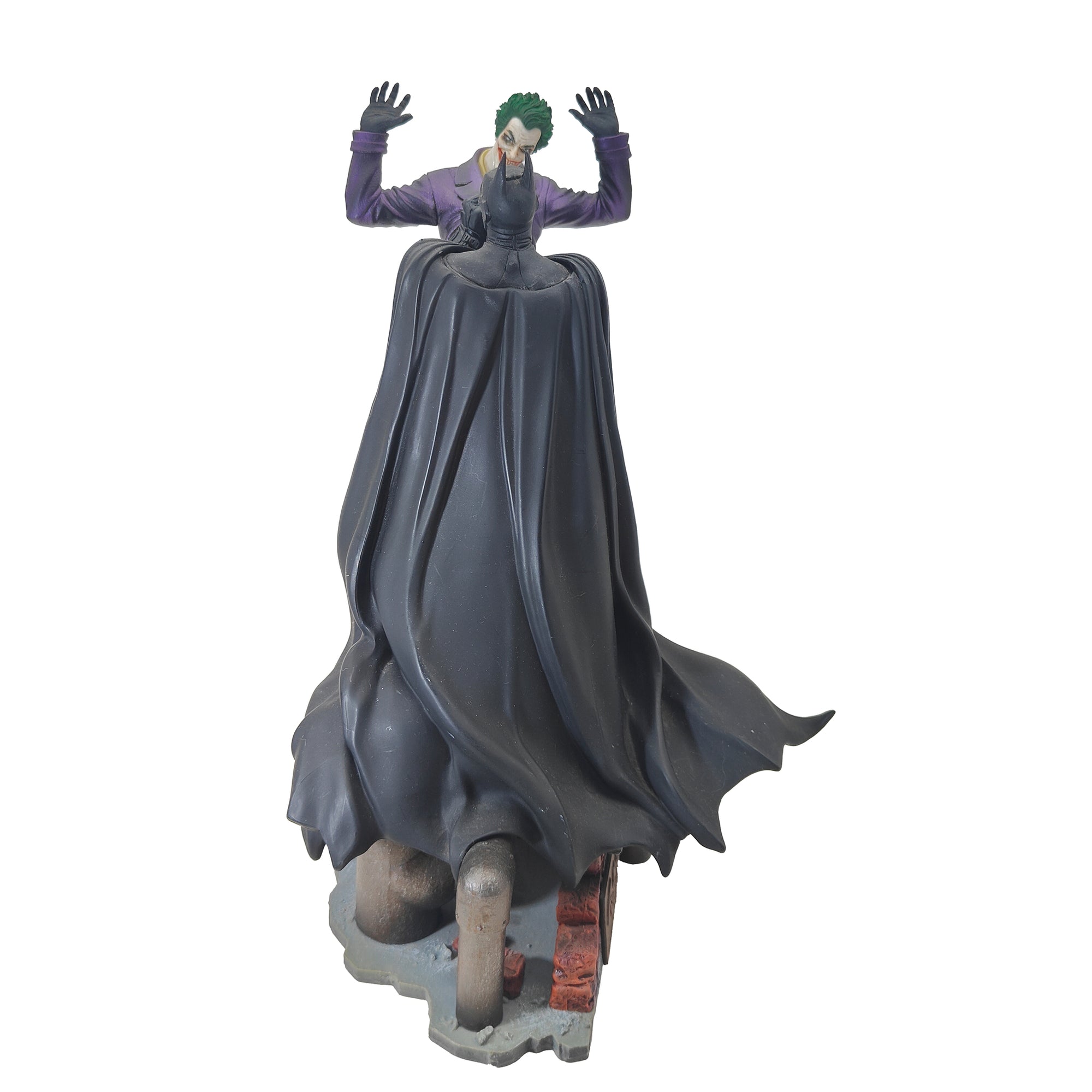 Batman Arkham Origins Batman VS Joker Collectors Edition Statue Warner Bros 2013 28cm