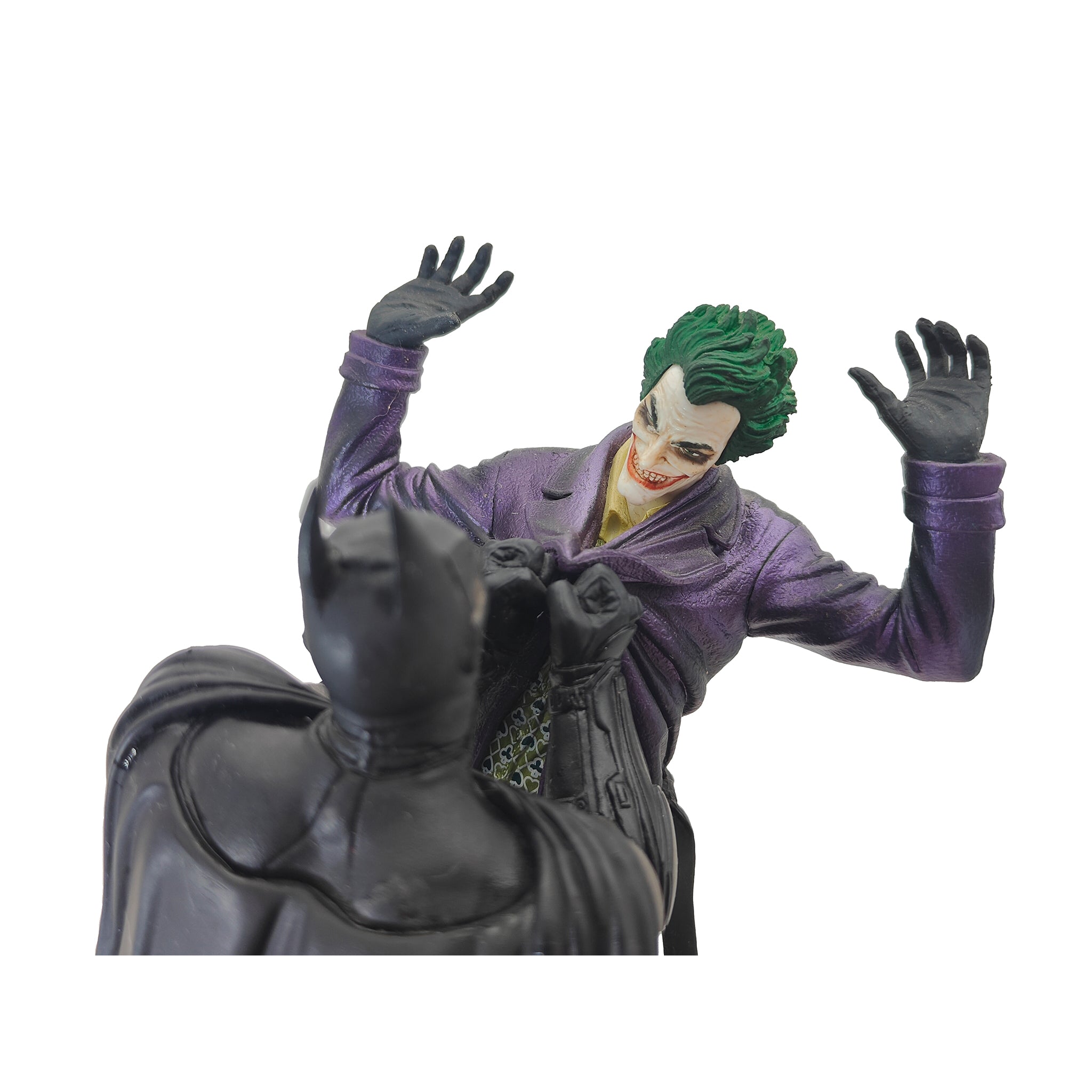 Batman Arkham Origins Batman VS Joker Collectors Edition Statue Warner Bros 2013 28cm – Batman, Vintage Brands, 28 cm, 2013, pre-owned collector piece, Uncanny Collectibles Dublin Ireland