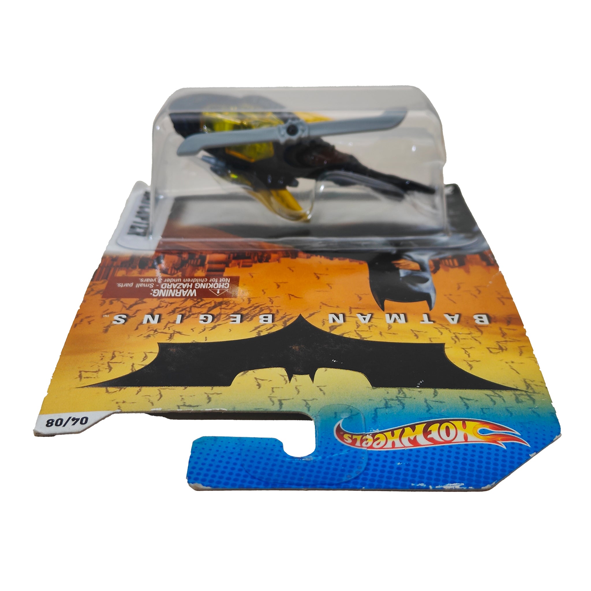 Batman Begins Batcopter Hot Wheels Then and Now Series 1:64 Die-Cast 2011