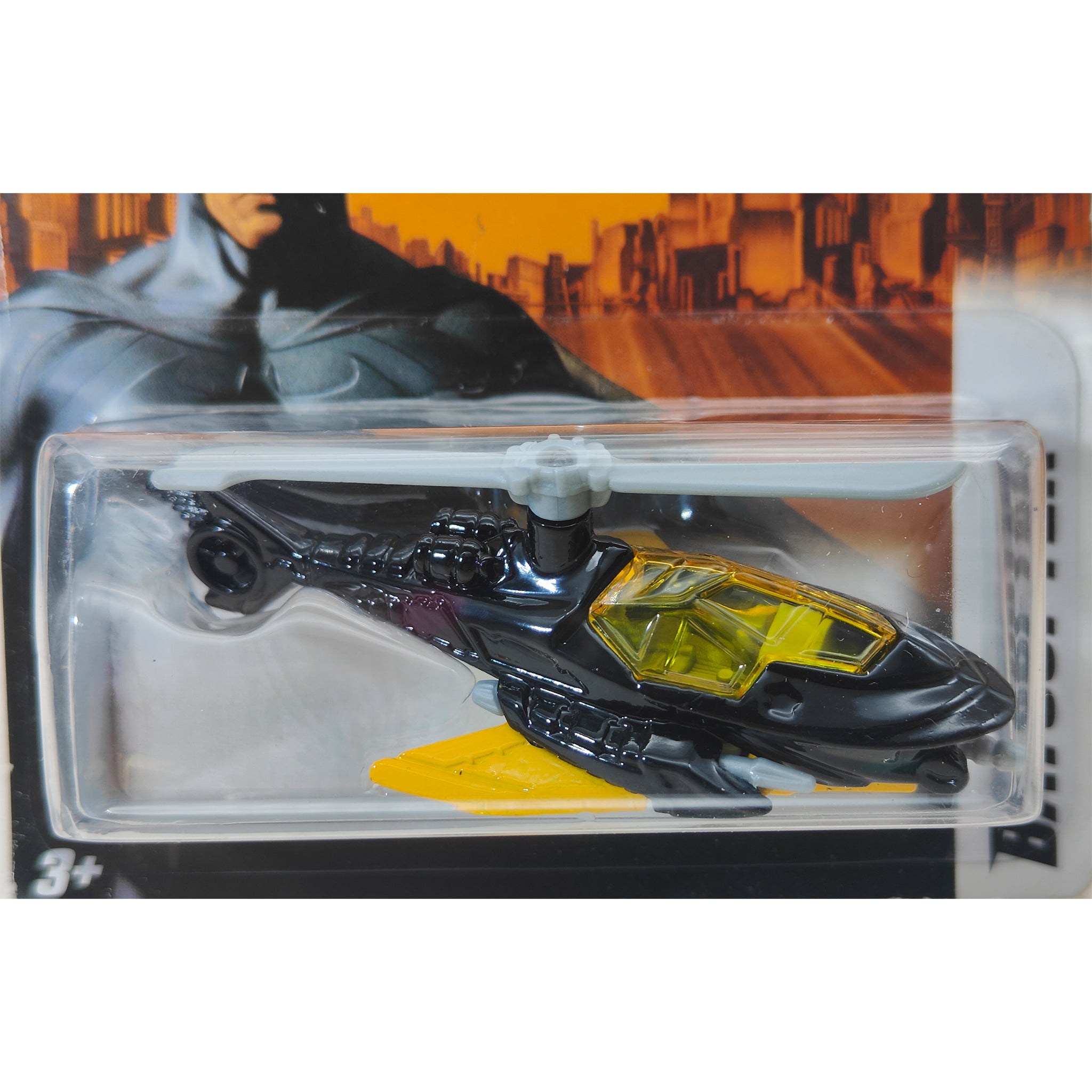 Batman Begins Batcopter Hot Wheels Then and Now Series 1:64 Die-Cast 2011