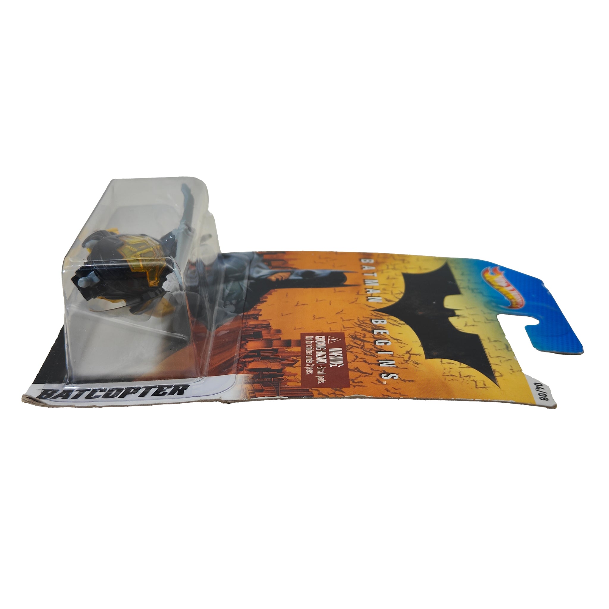 Batman Begins Batcopter Hot Wheels Then and Now Series 1:64 Die-Cast 2011