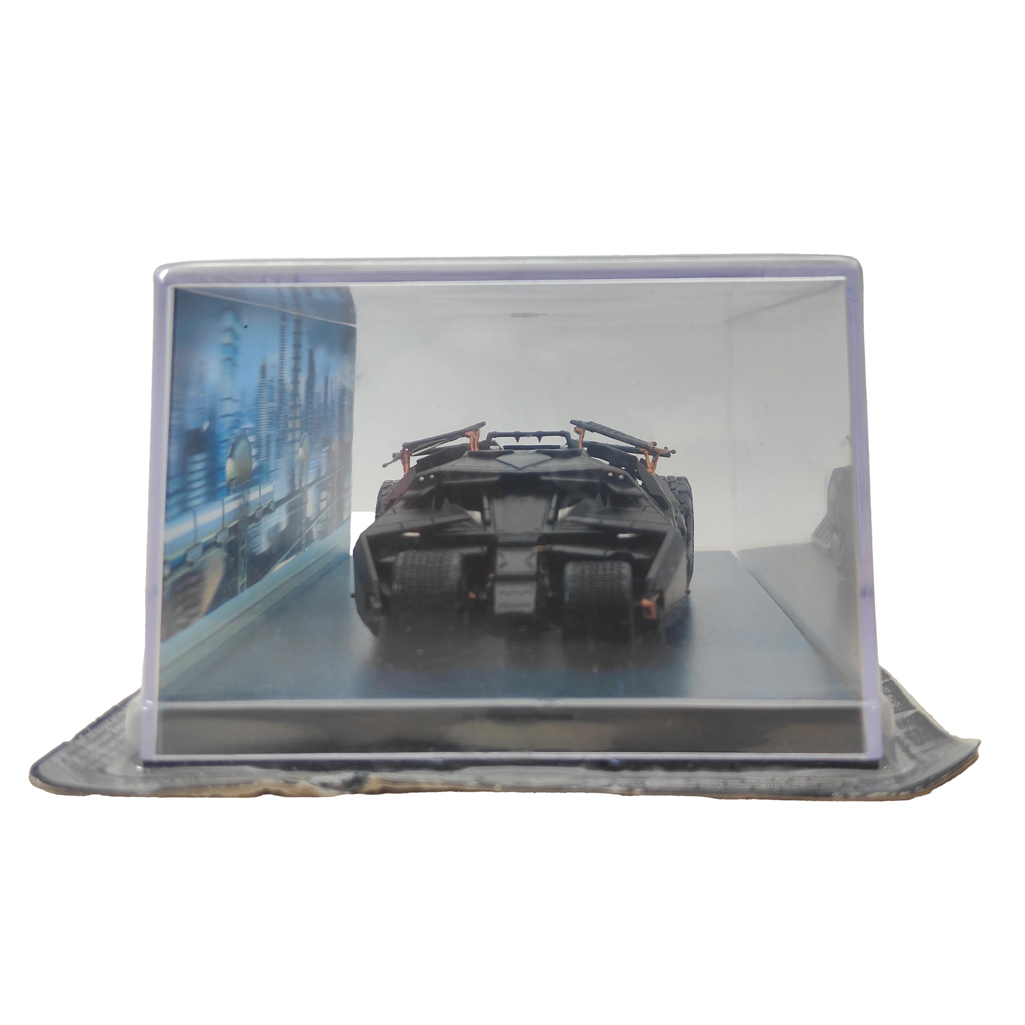 Batman Begins Tumbler  Batmobile Eaglemoss Automobilia 1:43 Die Cast – Batman, Vintage Brands, 13 cm, pre-owned collector piece, Uncanny Collectibles Dublin Ireland