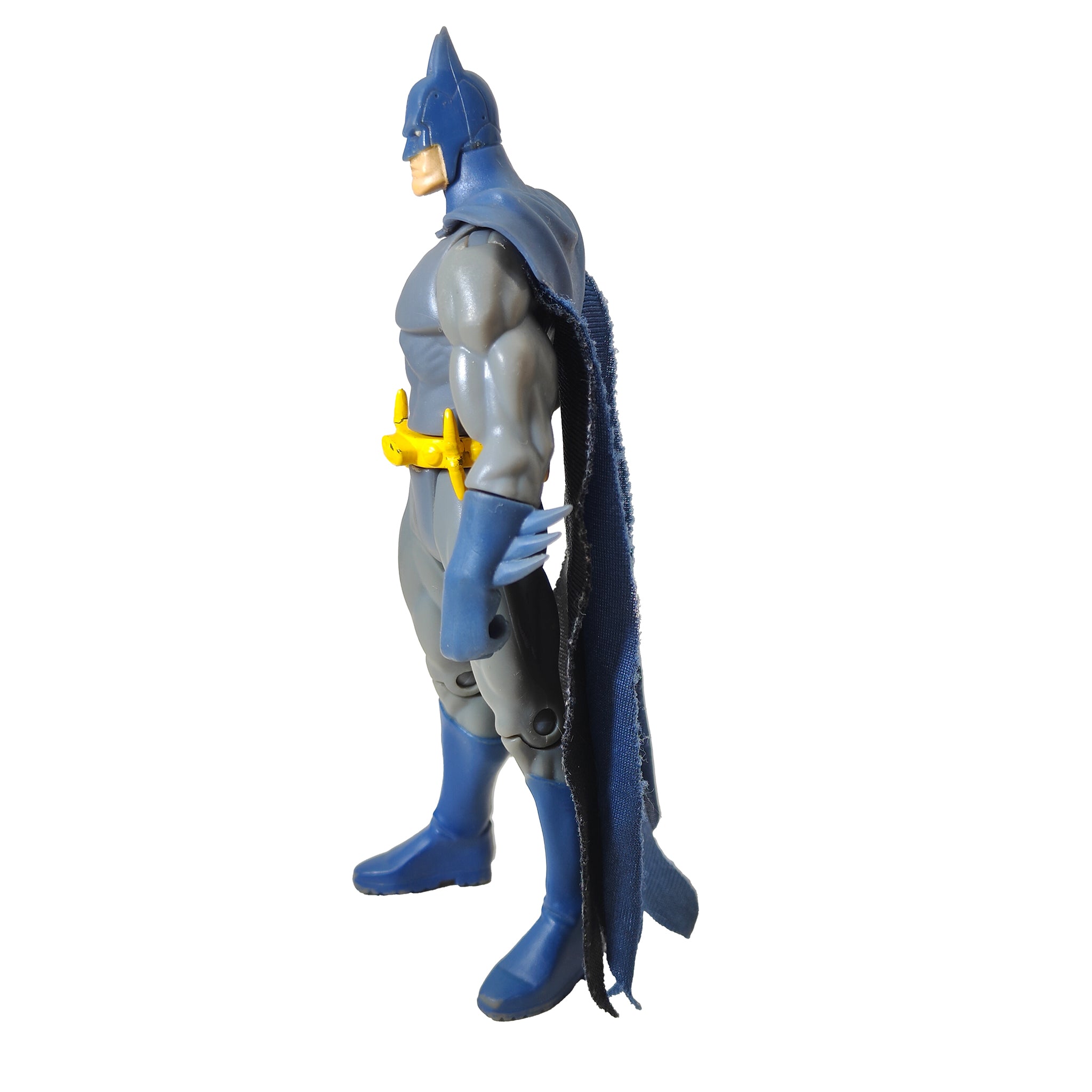 Batman Classic Grey and Blue Mattel DC Comics Action Figure 2003 – Batman, Mattel, 15 cm, 2003, pre-owned collector piece, Uncanny Collectibles Dublin Ireland