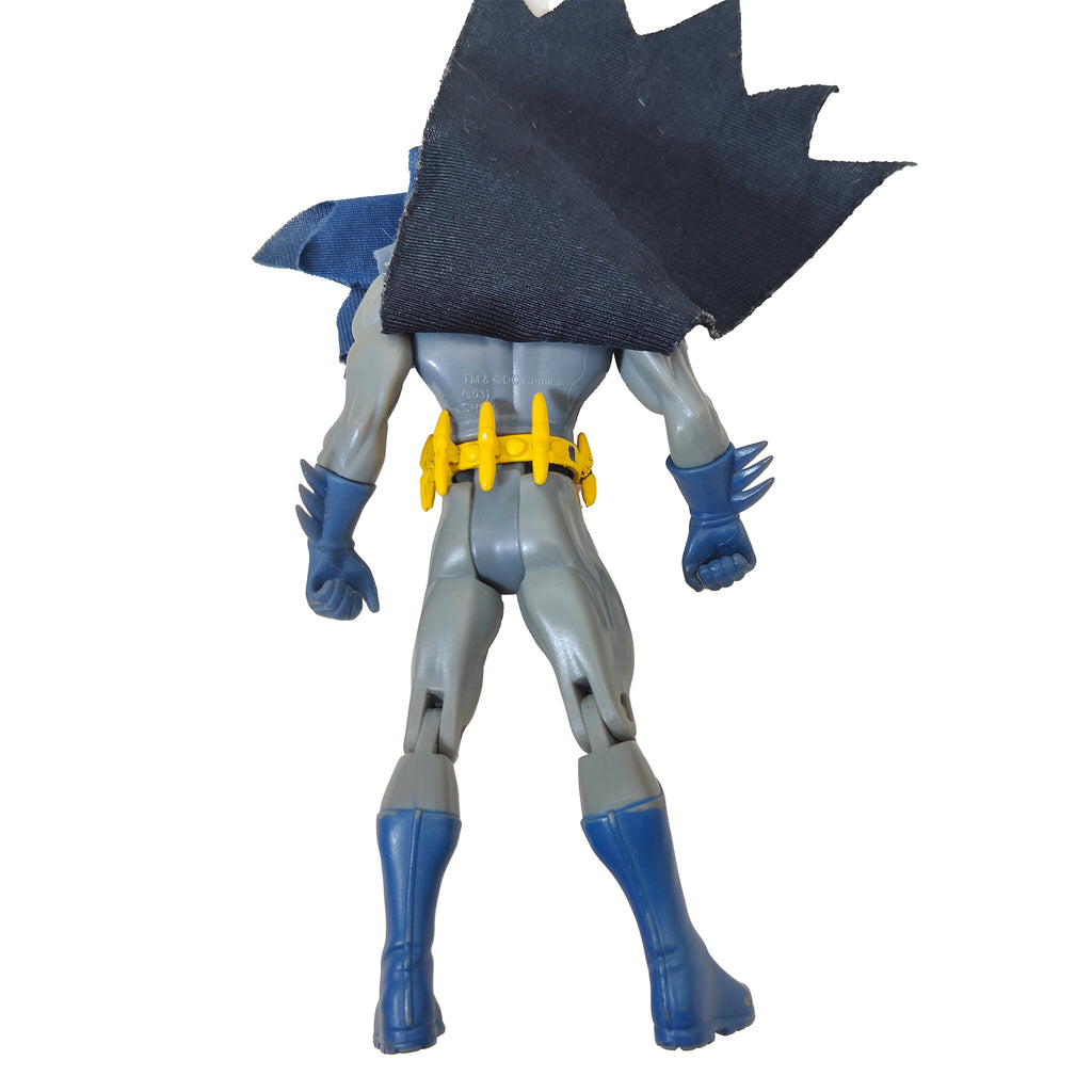 Batman Classic Grey and Blue Mattel DC Comics Action Figure 2003 – Batman, Mattel, 15 cm, 2003, pre-owned collector piece, Uncanny Collectibles Dublin Ireland