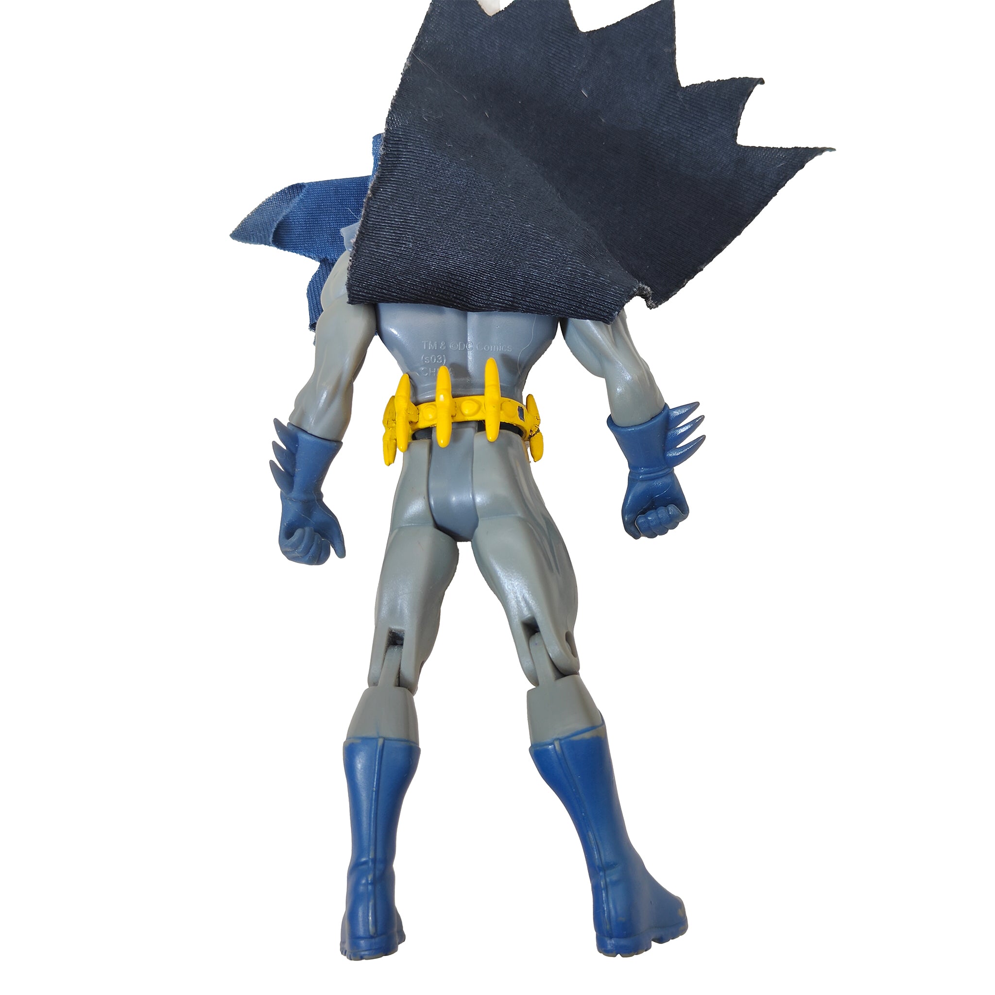 Batman Classic Grey and Blue Mattel DC Comics Action Figure 2003 – Batman, Mattel, 15 cm, 2003, pre-owned collector piece, Uncanny Collectibles Dublin Ireland