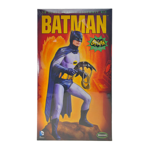 Batman Classic TV Series Adam West 1:8 Scale Moebius Model Kit – Batman, Vintage Brands, 25 cm, pre-owned collector piece, Uncanny Collectibles Dublin Ireland