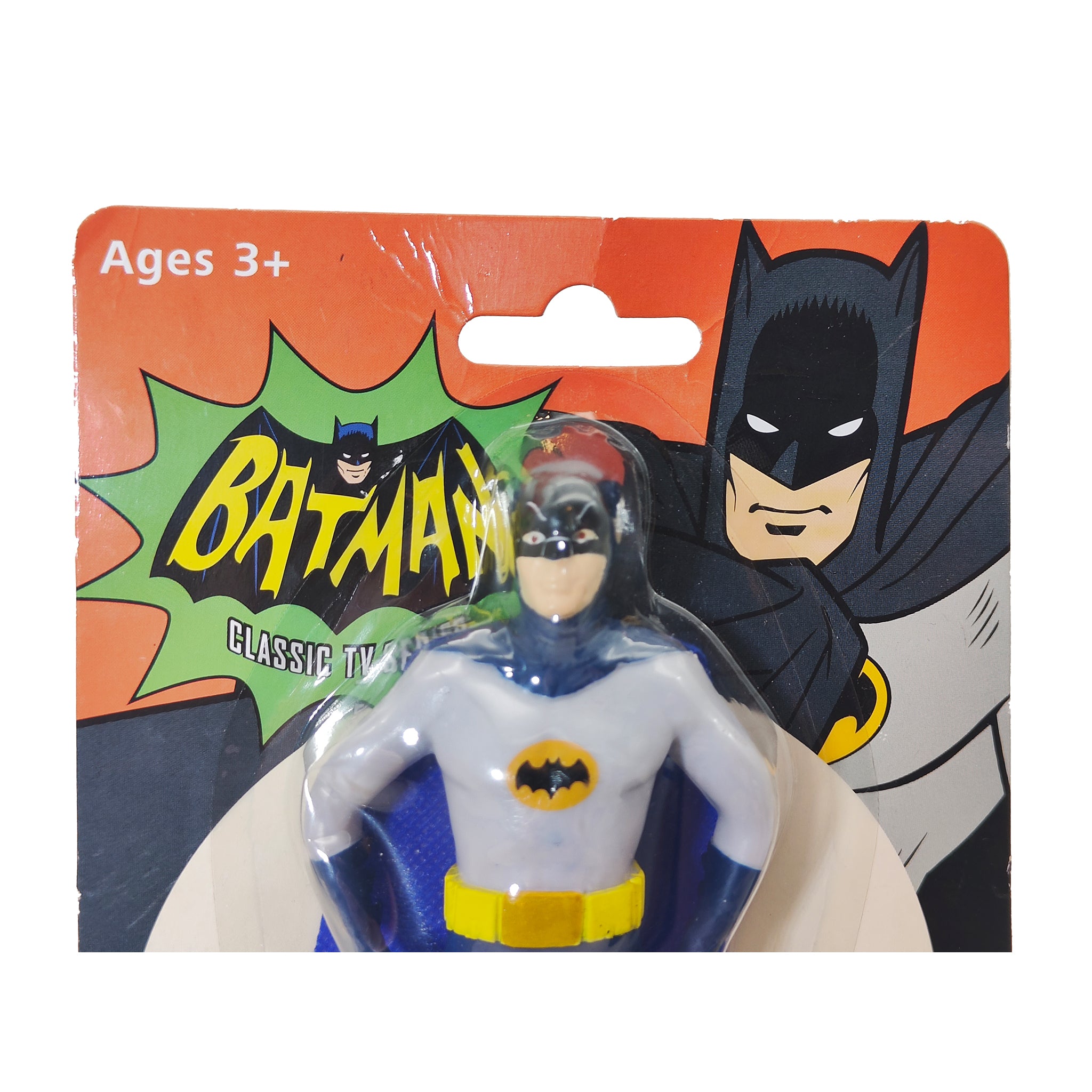Batman Classic TV Series Adam West Bendable Figure NJ Croce – Batman, Vintage Brands, 14 cm, pre-owned collector piece, Uncanny Collectibles Dublin Ireland