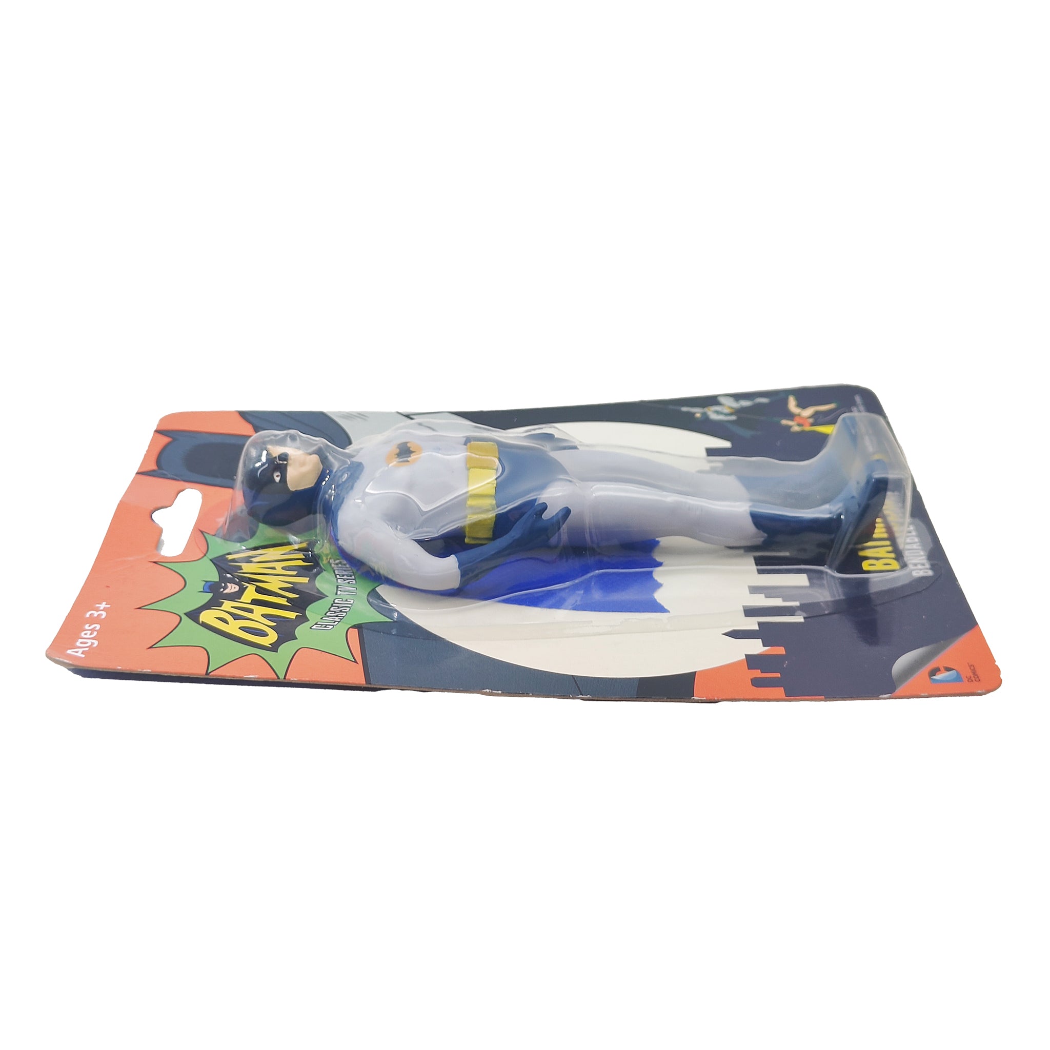 Batman Classic TV Series Adam West Bendable Figure NJ Croce – Batman, Vintage Brands, 14 cm, pre-owned collector piece, Uncanny Collectibles Dublin Ireland