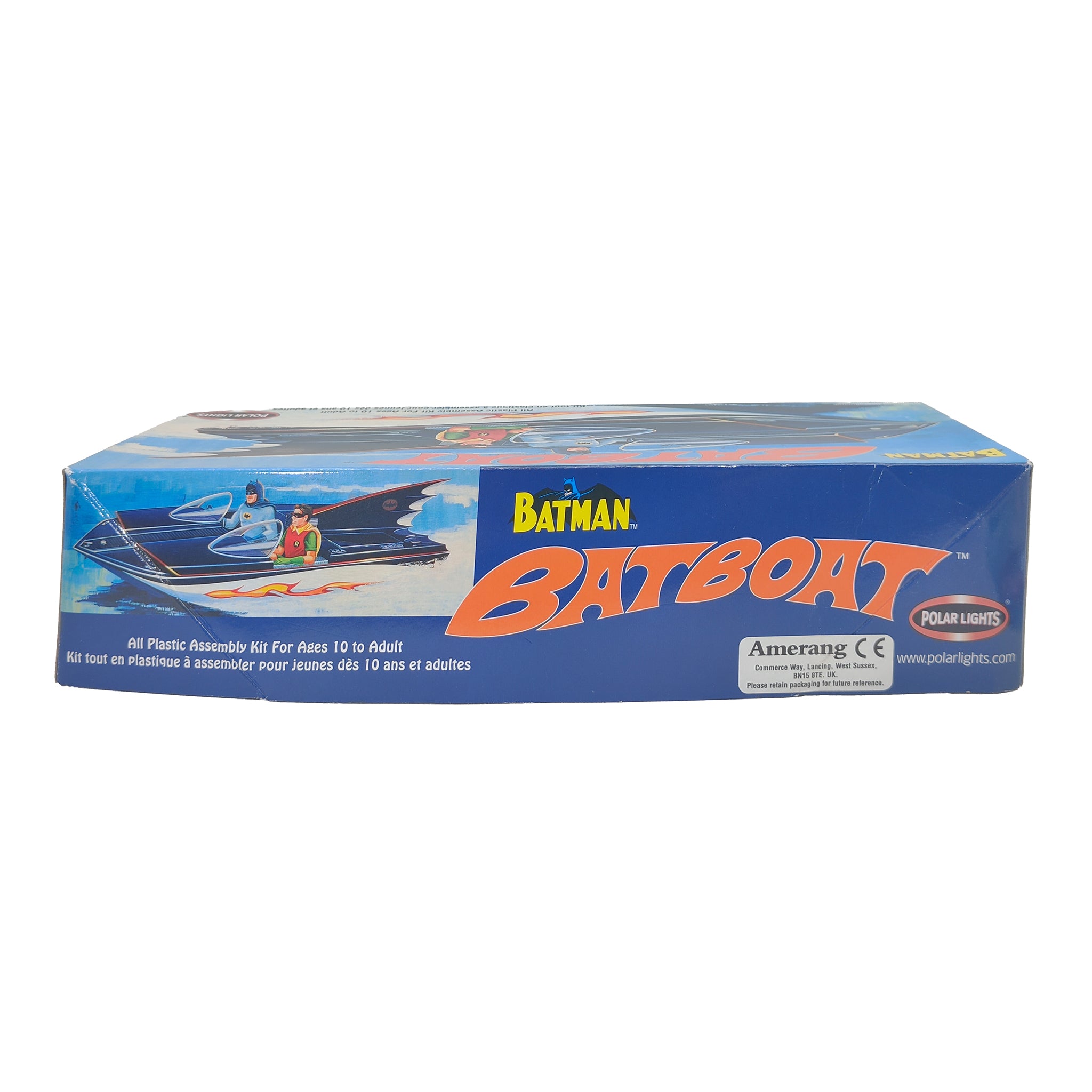 Batman Classic TV Series Batboat Polar Lights Plastic Model Kit 2003 – Batman, Vintage Brands, 23 cm, 2003, pre-owned collector piece, Uncanny Collectibles Dublin Ireland