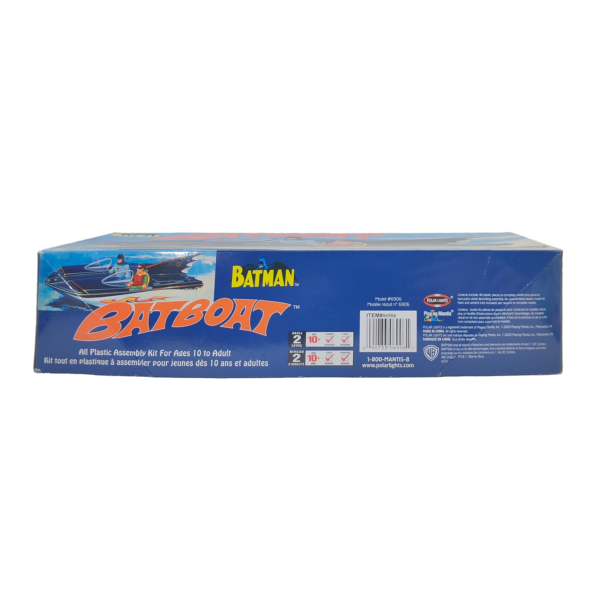 Batman Classic TV Series Batboat Polar Lights Plastic Model Kit 2003 – Batman, Vintage Brands, 23 cm, 2003, pre-owned collector piece, Uncanny Collectibles Dublin Ireland