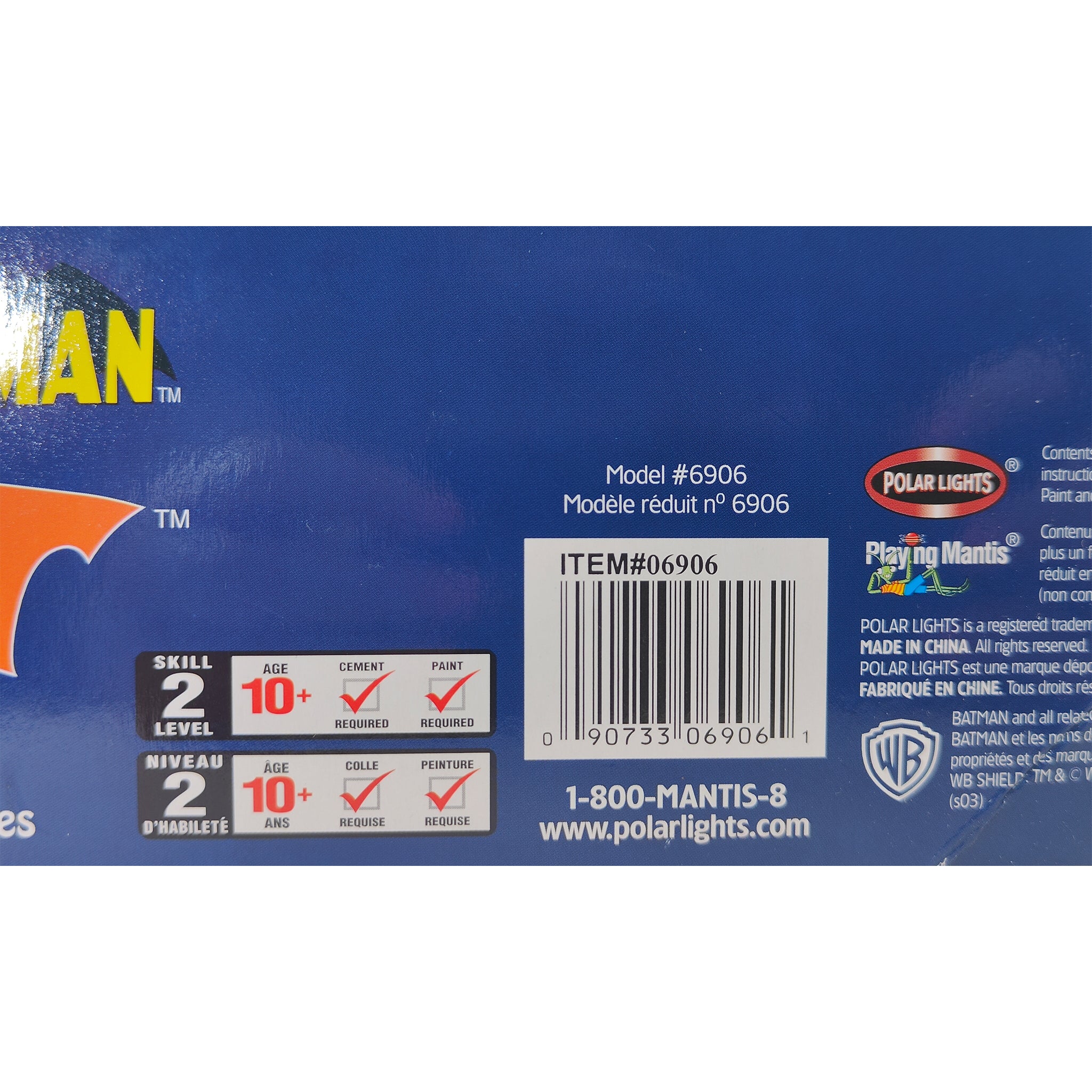 Batman Classic TV Series Batboat Polar Lights Plastic Model Kit 2003