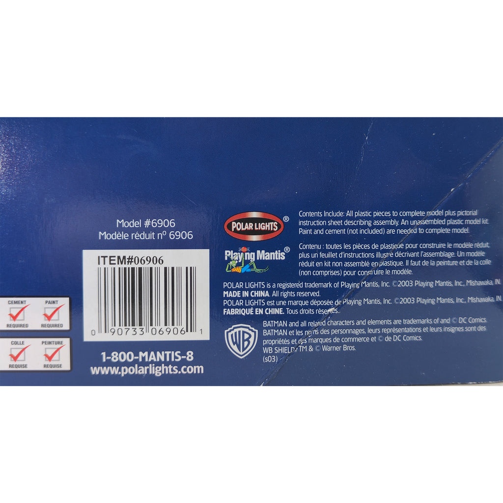 Batman Classic TV Series Batboat Polar Lights Plastic Model Kit 2003
