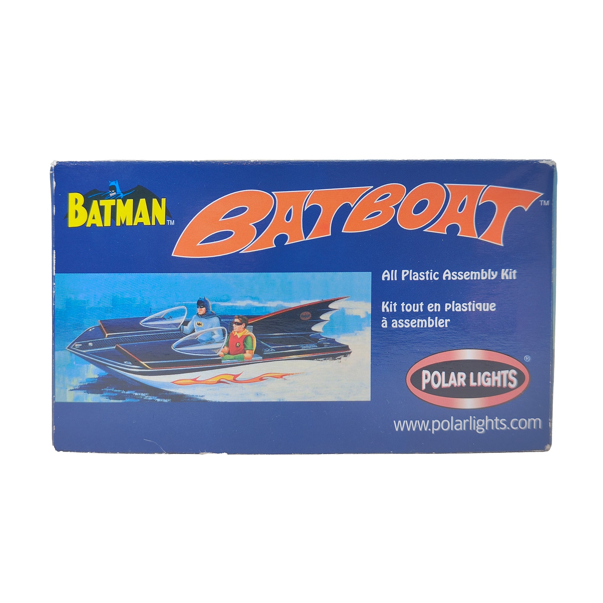 Batman Classic TV Series Batboat Polar Lights Plastic Model Kit 2003 – Batman, Vintage Brands, 23 cm, 2003, pre-owned collector piece, Uncanny Collectibles Dublin Ireland