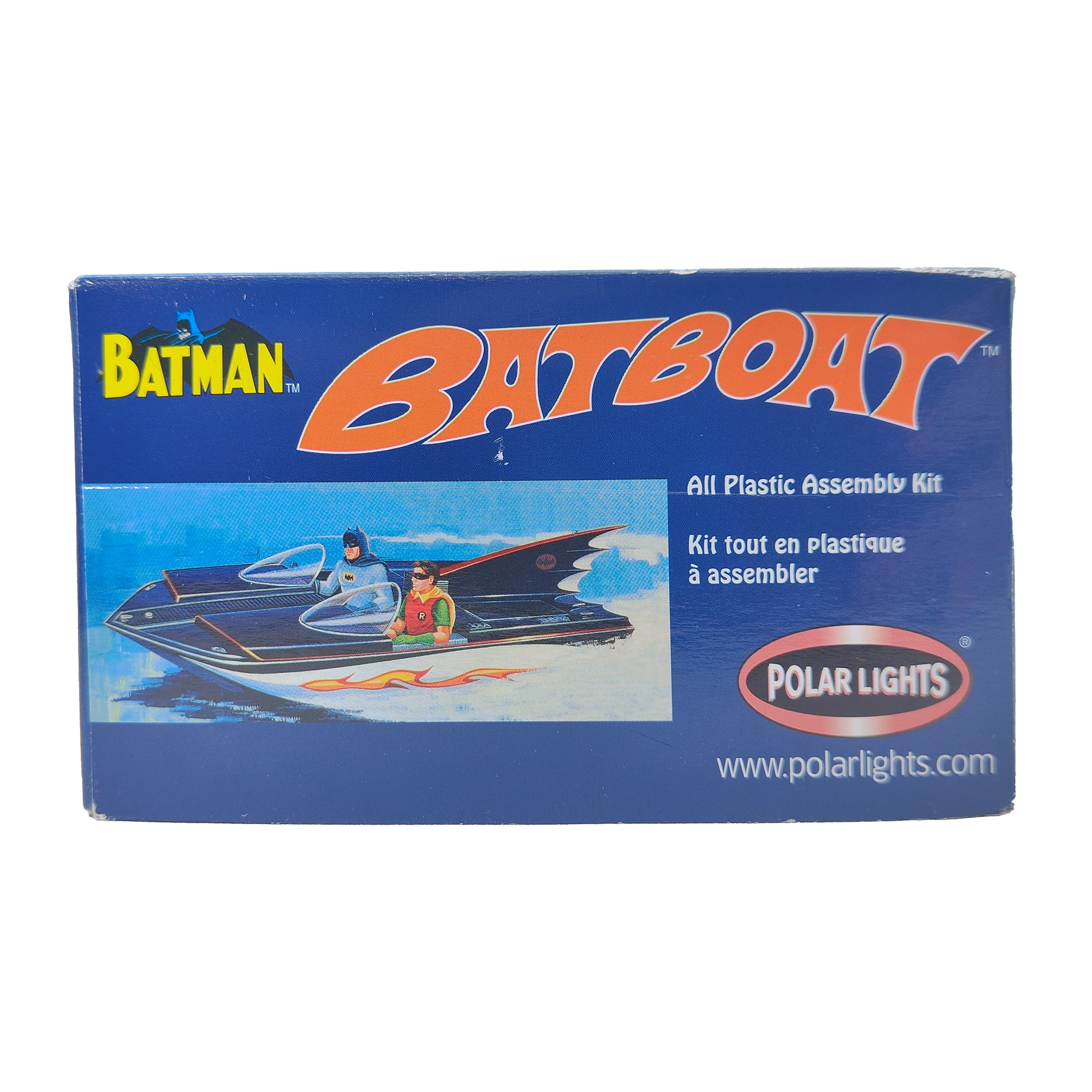Batman Classic TV Series Batboat Polar Lights Plastic Model Kit 2003 – Batman, Vintage Brands, 23 cm, 2003, pre-owned collector piece, Uncanny Collectibles Dublin Ireland