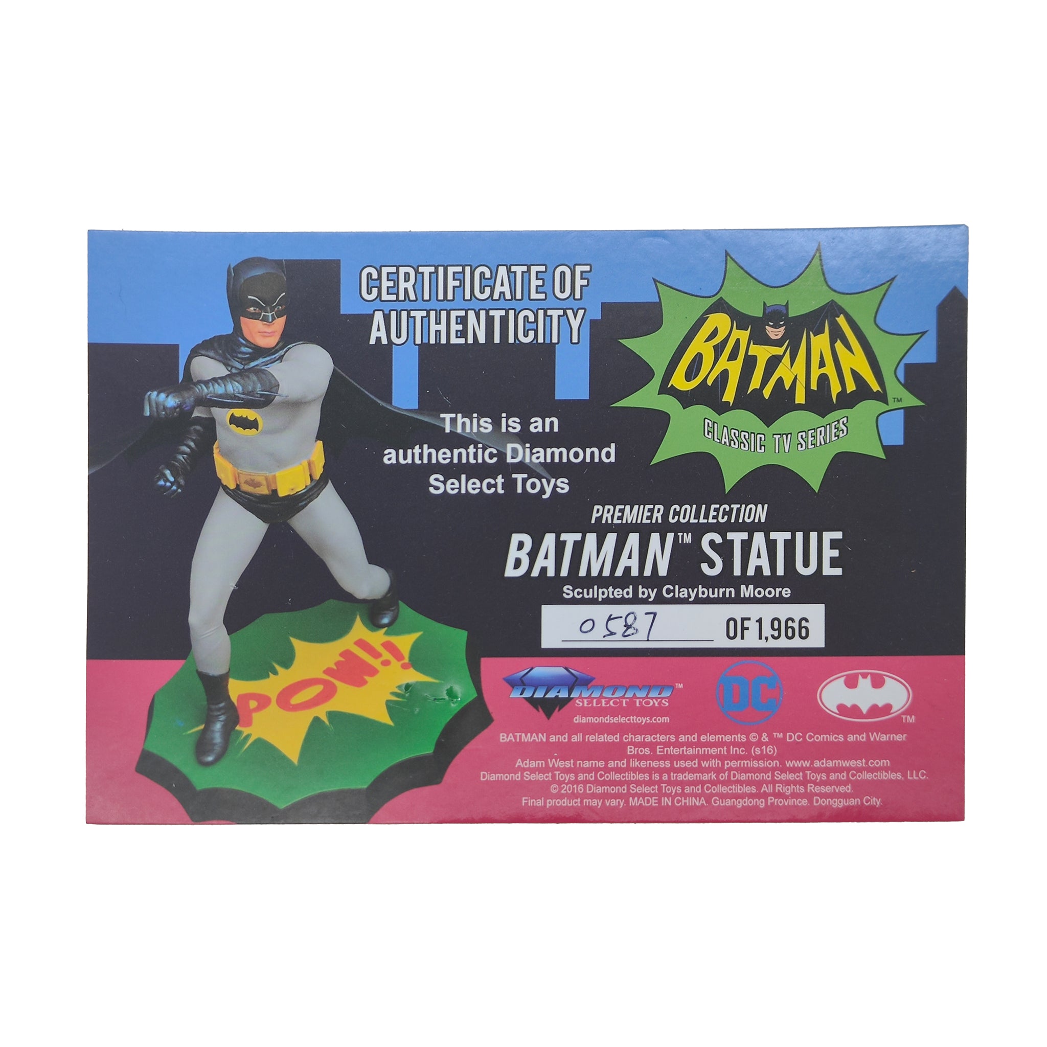 Batman Classic TV Series Batman Resin Statue Diamond Select Premier Collection