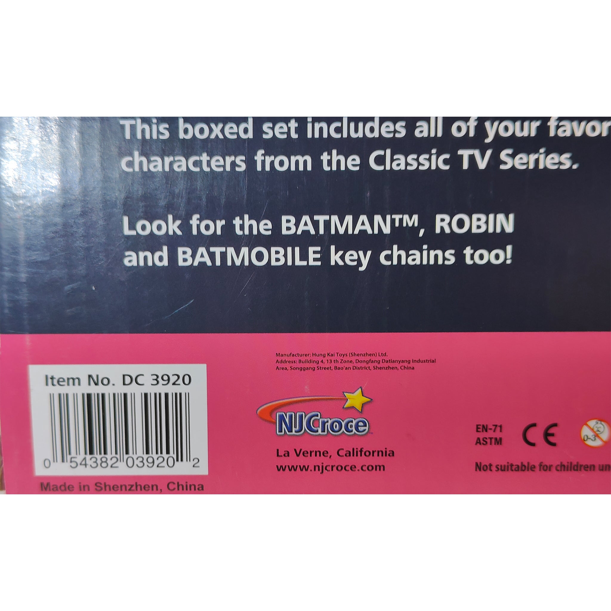 Batman Classic TV Series Bendable Figure 5 Pack NJ Croce – Batman, Vintage Brands, 14 cm, pre-owned collector piece, Uncanny Collectibles Dublin Ireland
