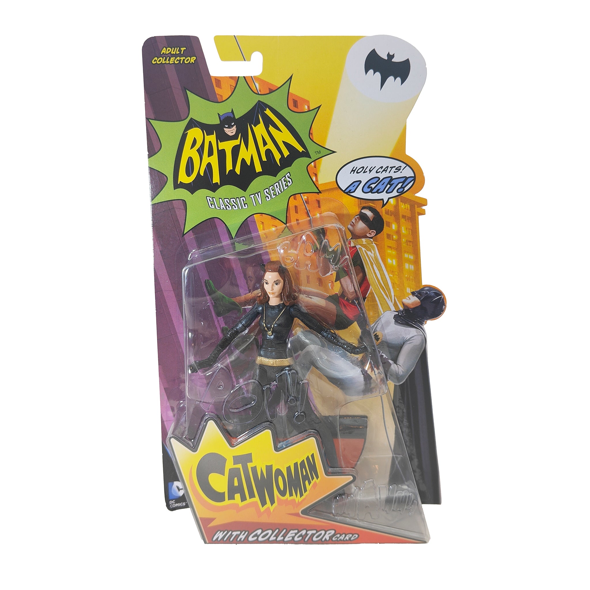 Batman Classic TV Series Catwoman Julie Newmar Mattel Action Figure 2013 – Batman, Mattel, 15 cm, 2013, pre-owned collector piece, Uncanny Collectibles Dublin Ireland