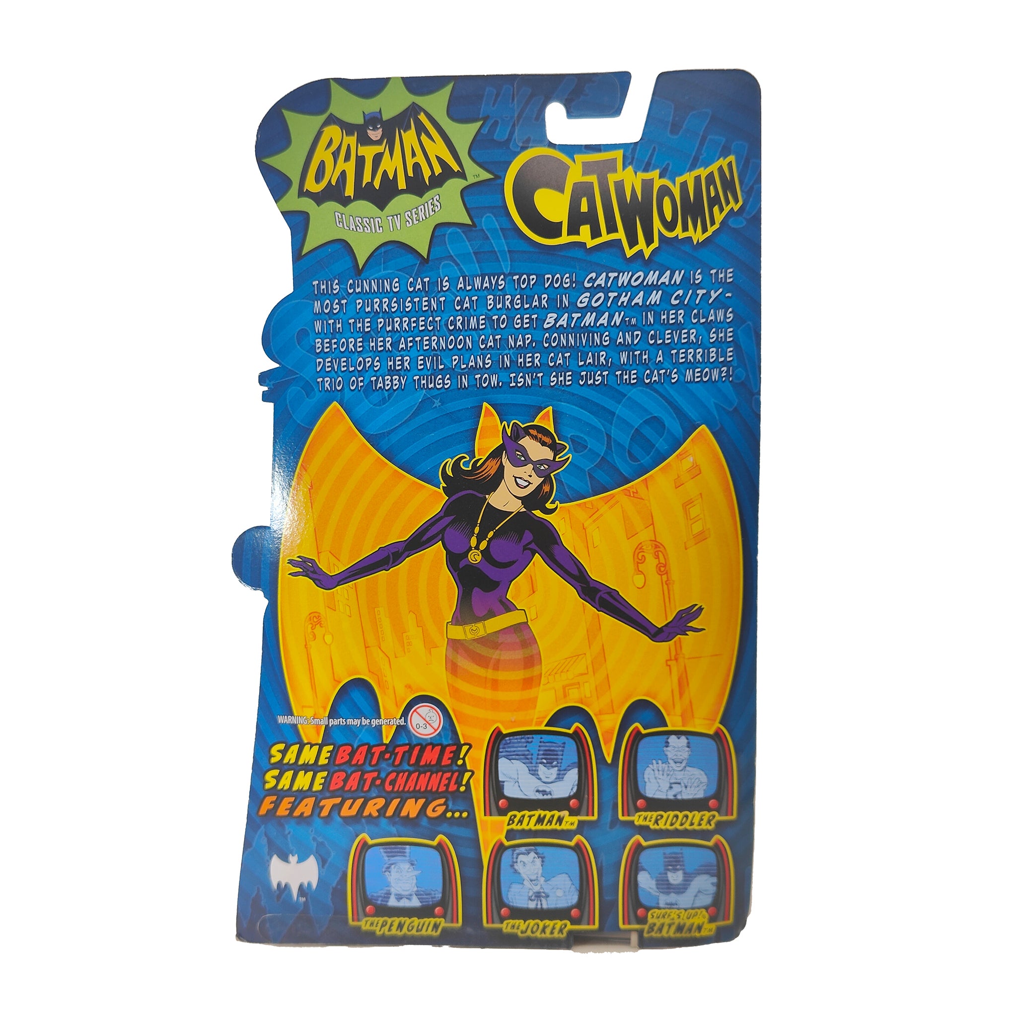 Batman Classic TV Series Catwoman Julie Newmar Mattel Action Figure 2013 – Batman, Mattel, 15 cm, 2013, pre-owned collector piece, Uncanny Collectibles Dublin Ireland