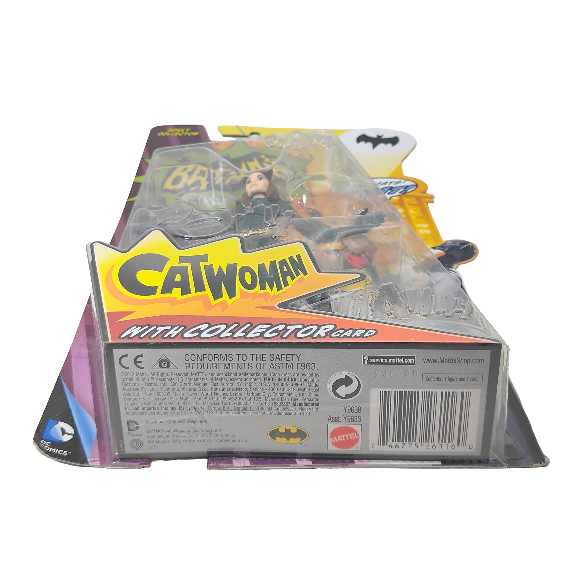 Batman Classic TV Series Catwoman Julie Newmar Mattel Action Figure 2013 – Batman, Mattel, 15 cm, 2013, pre-owned collector piece, Uncanny Collectibles Dublin Ireland