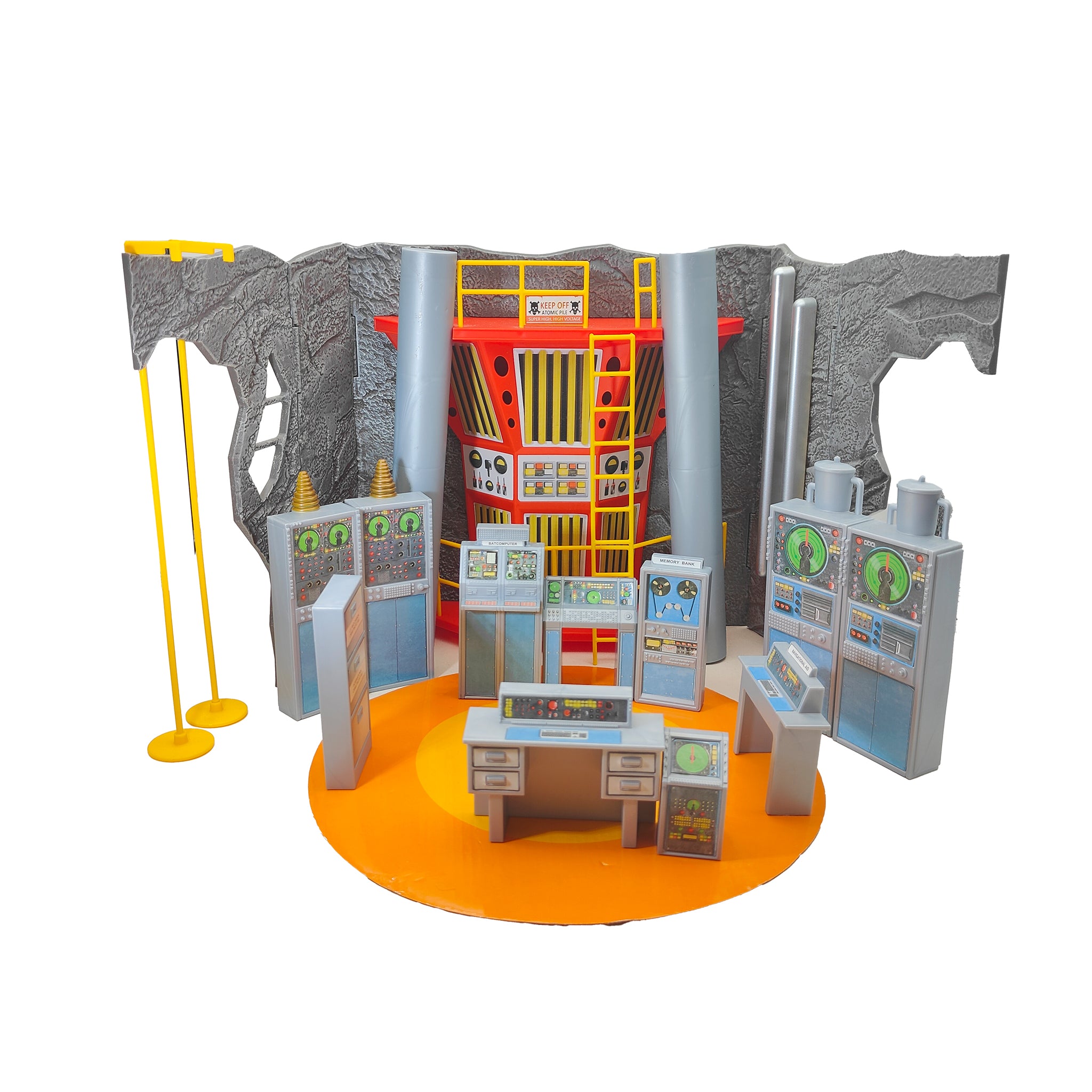 Batman Classic TV Series DC Retro Batcave Playset And Figures  McFarlane Toys 2021