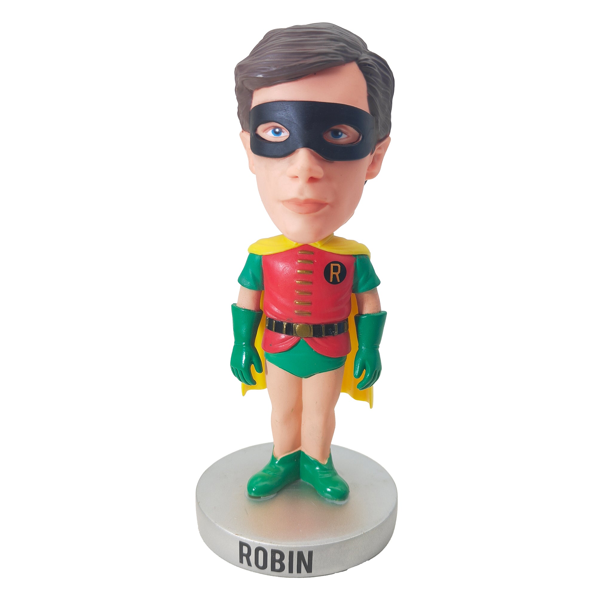 Batman Classic TV Series Robin Burt Ward Funko Wacky Wobbler Bobblehead 2013 – Batman, Funko, 16 cm, 2013, pre-owned collector piece, Uncanny Collectibles Dublin Ireland