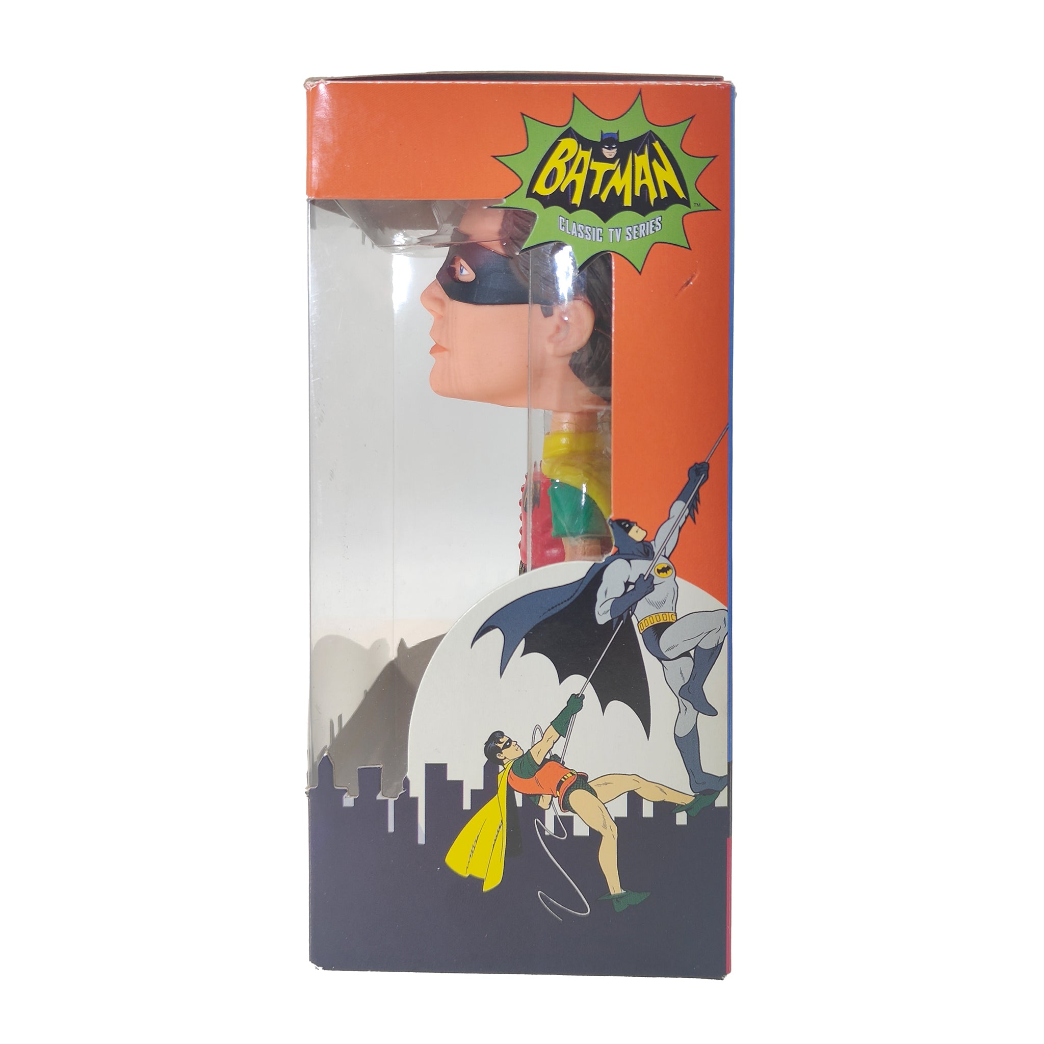 Batman Classic TV Series Robin Burt Ward Funko Wacky Wobbler Bobblehead 2013 – Batman, Funko, 16 cm, 2013, pre-owned collector piece, Uncanny Collectibles Dublin Ireland