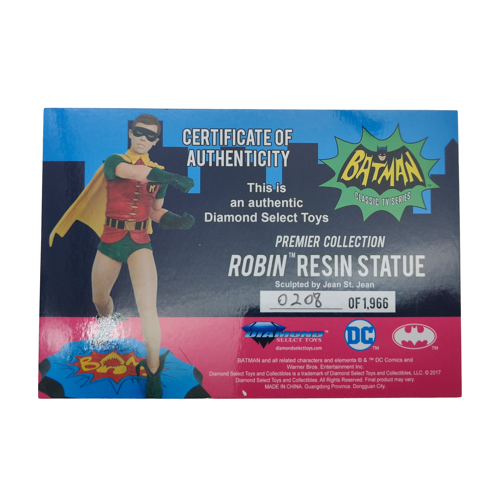 Batman Classic TV Series Robin Resin Statue Diamond Select Premier Collection