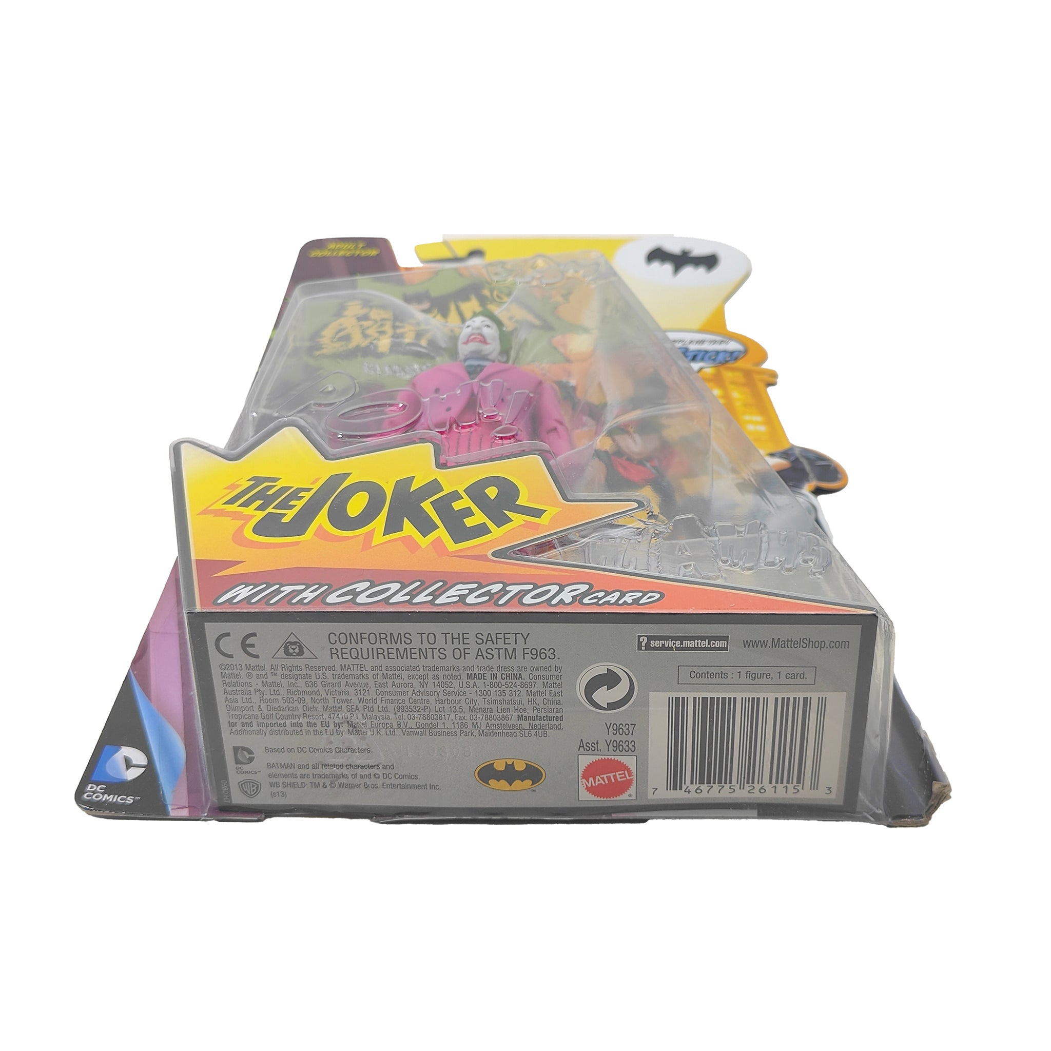 Batman Classic TV Series The Joker Caesar Romero Mattel Action Figure 2013