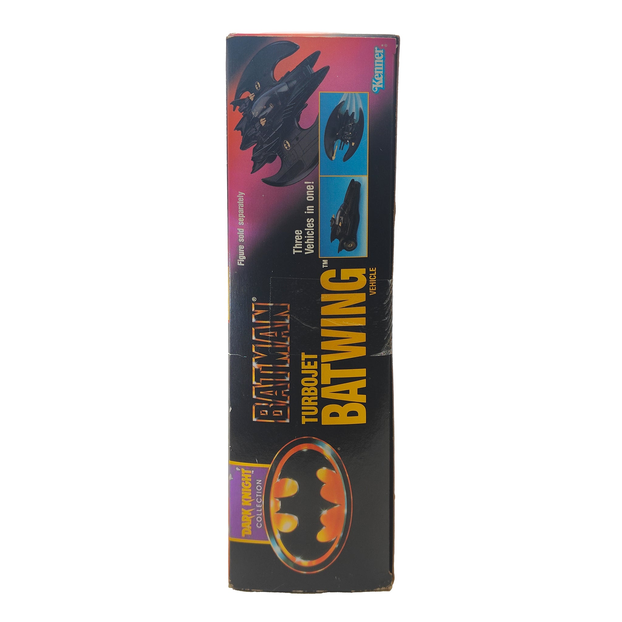 Batman Dark Knight Collection TurboJet Batwing Kenner Vintage 1990 – Batman, Kenner, 40 cm, 1990, pre-owned collector piece, Uncanny Collectibles Dublin Ireland