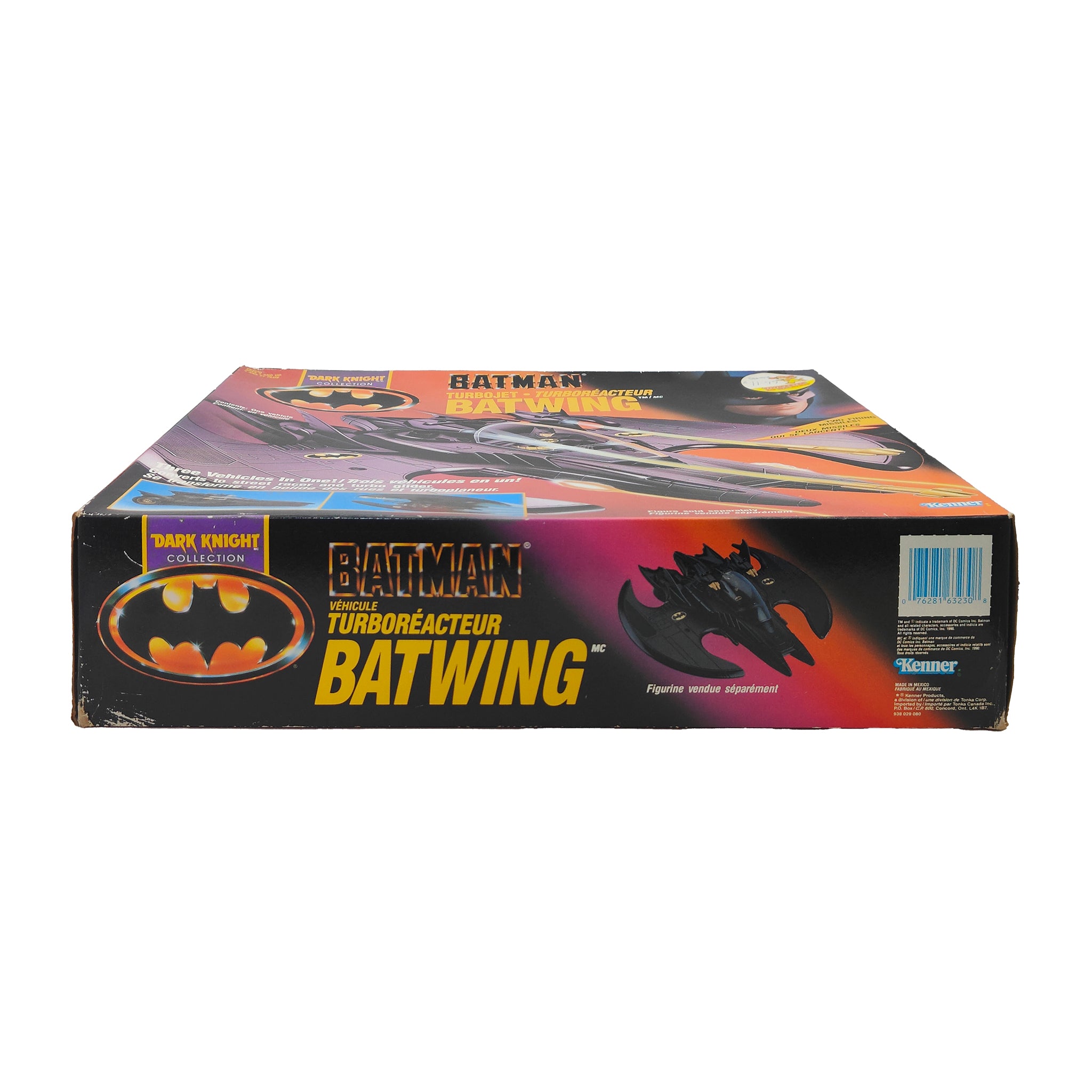Batman Dark Knight Collection TurboJet Batwing Kenner Vintage 1990 – Batman, Kenner, 40 cm, 1990, pre-owned collector piece, Uncanny Collectibles Dublin Ireland